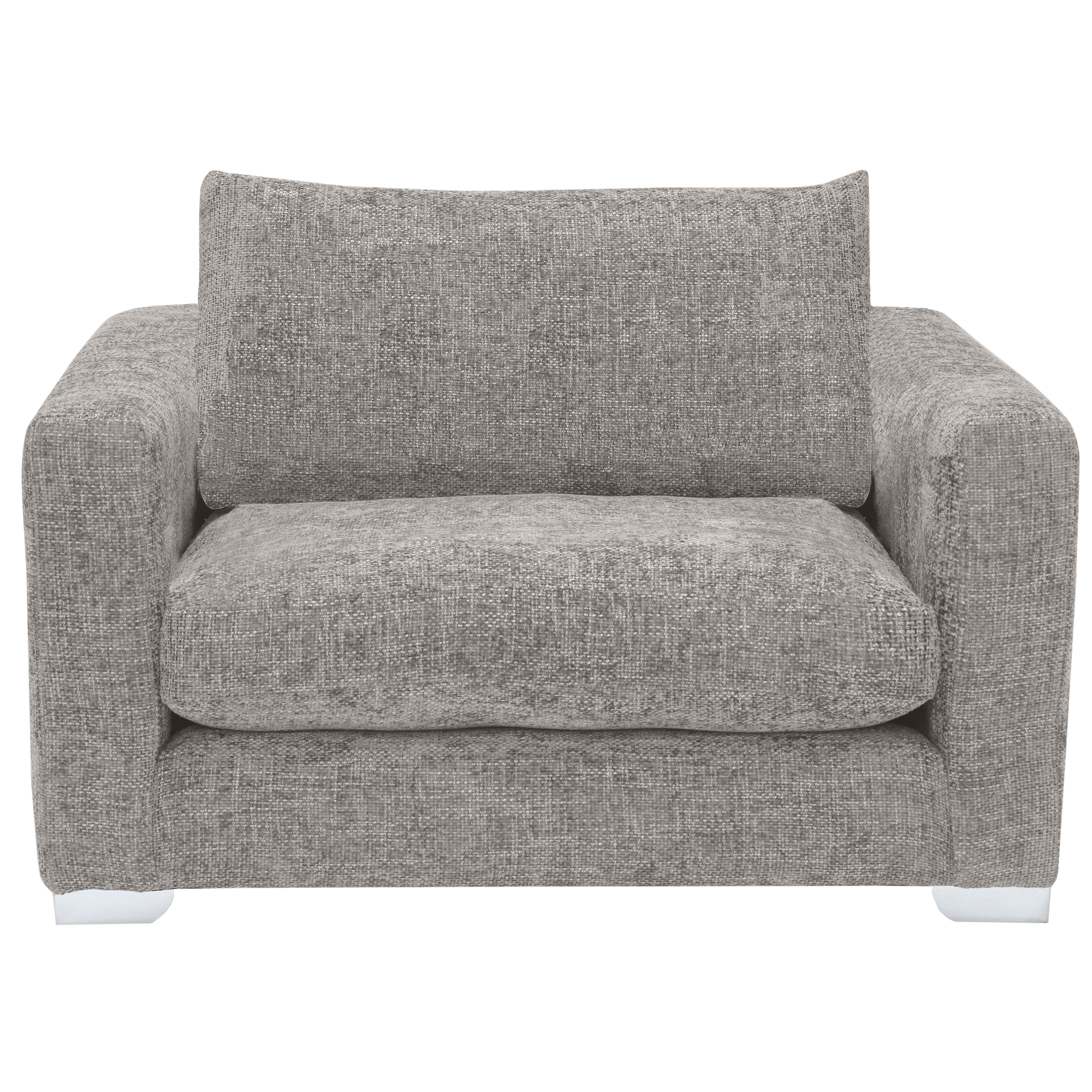 Fontella Snuggler Chair, Neutral Fabric | Barker & Stonehouse