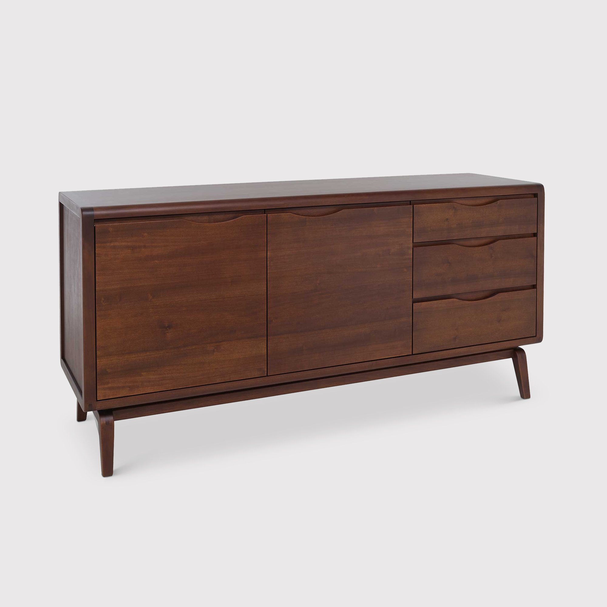 Ercol Lugo Large Sideboard, Brown | Barker & Stonehouse