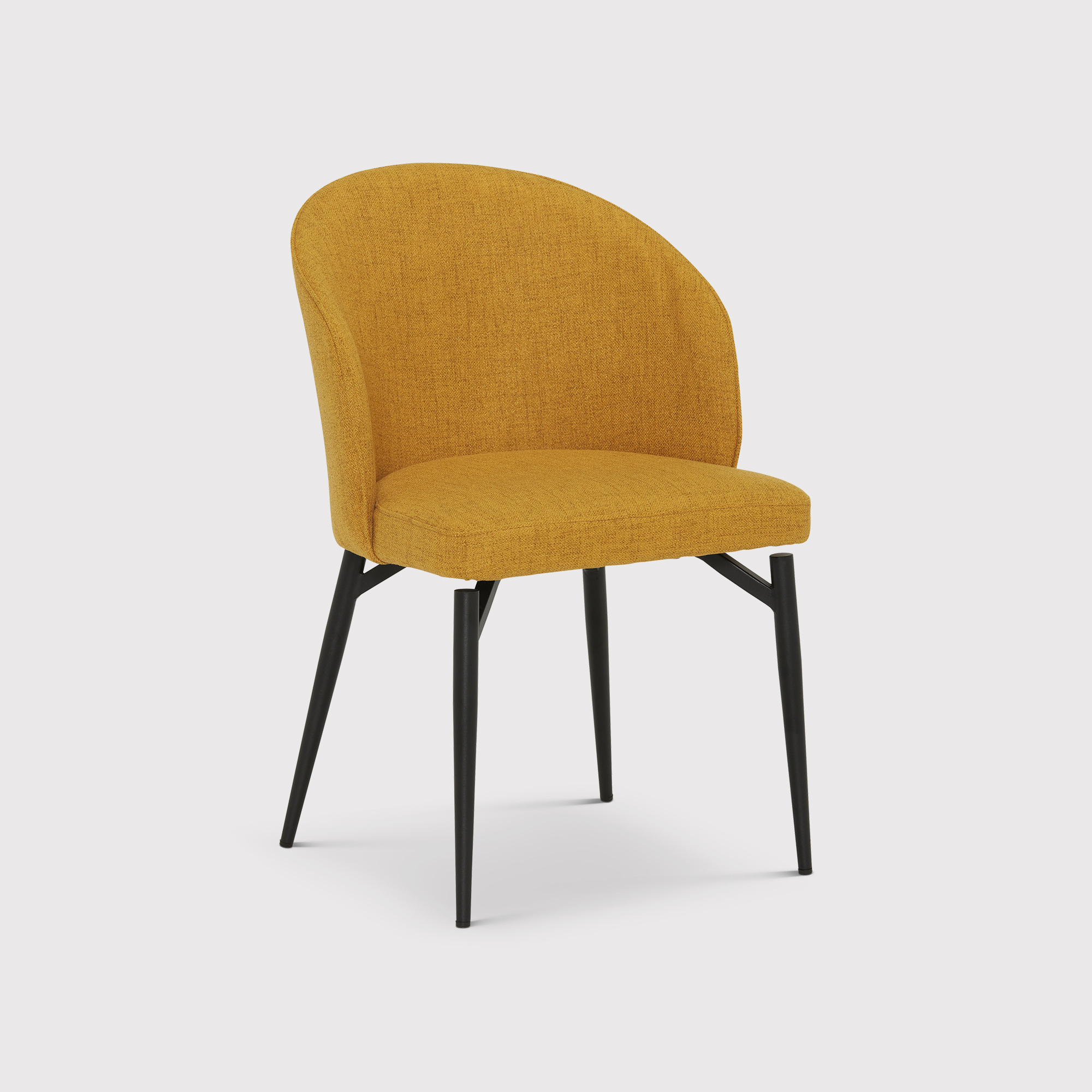 Lauri Dining Chair, Yellow | Barker & Stonehouse