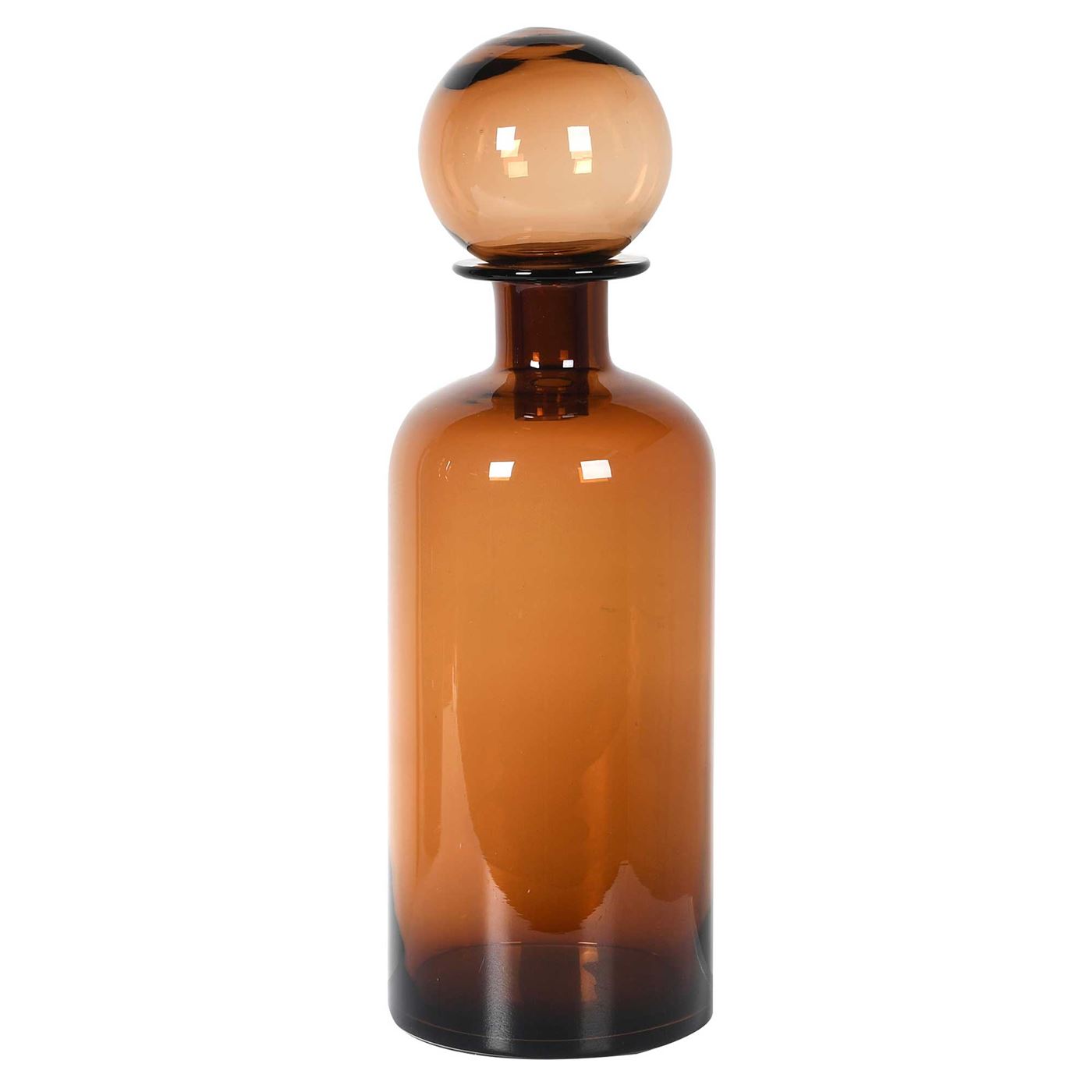 Amber Bottle, Orange | Barker & Stonehouse