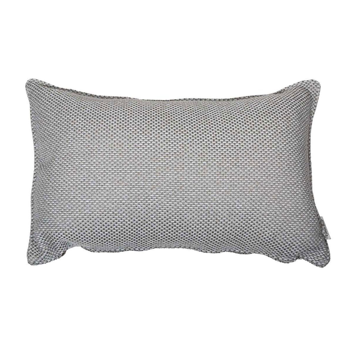Cane Line Focus Scatter Cushion 52x32x12cm, Square, Grey | Barker & Stonehouse