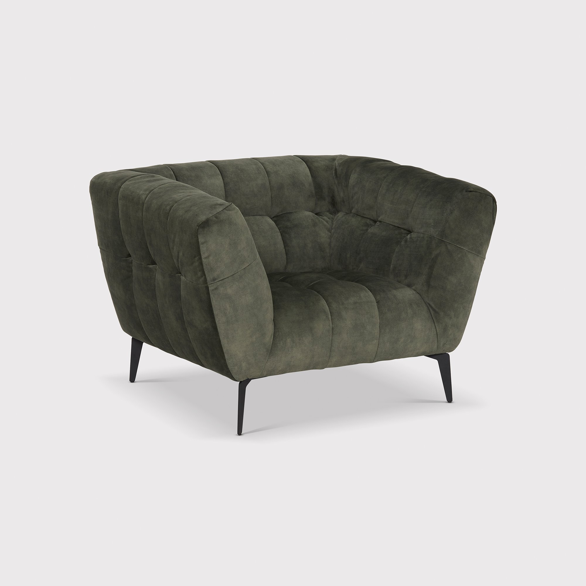 Azalea Armchair, Green Fabric | Barker & Stonehouse