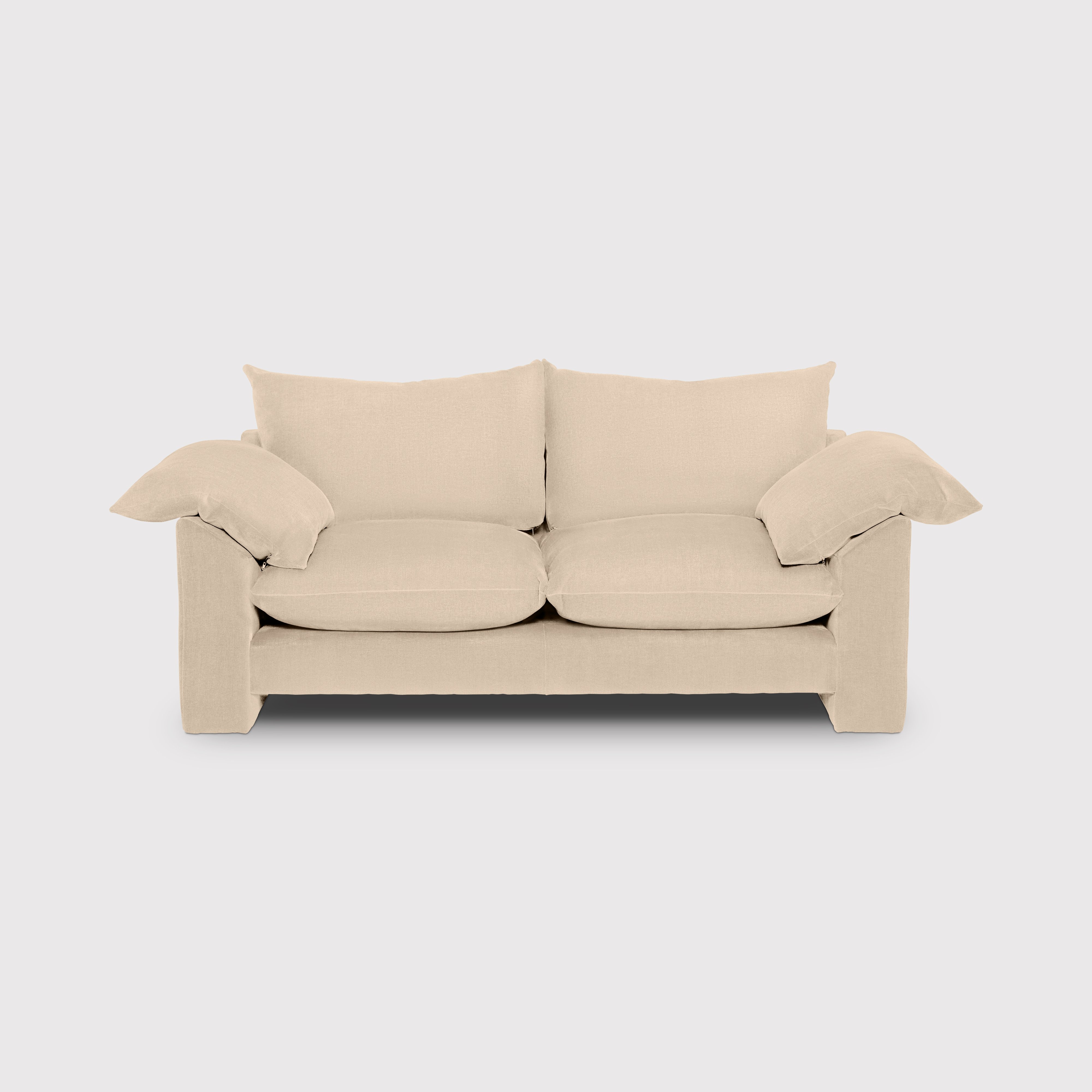 Hoxton Small Sofa, Neutral Fabric | Barker & Stonehouse