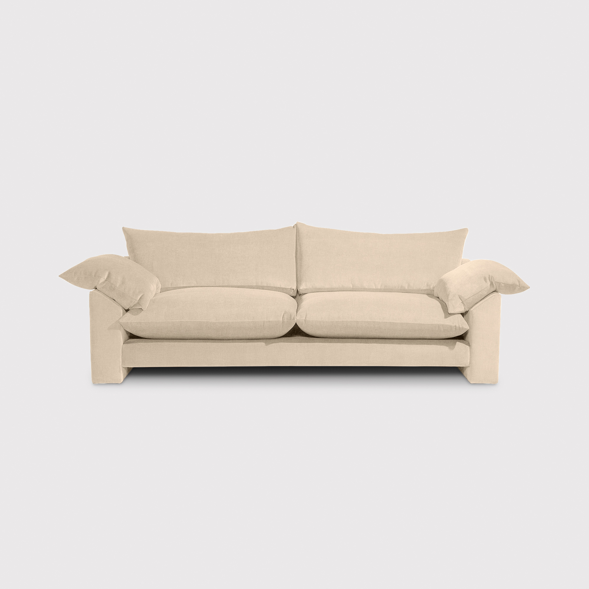 Hoxton Extra Large Sofa, Neutral Fabric | Barker & Stonehouse