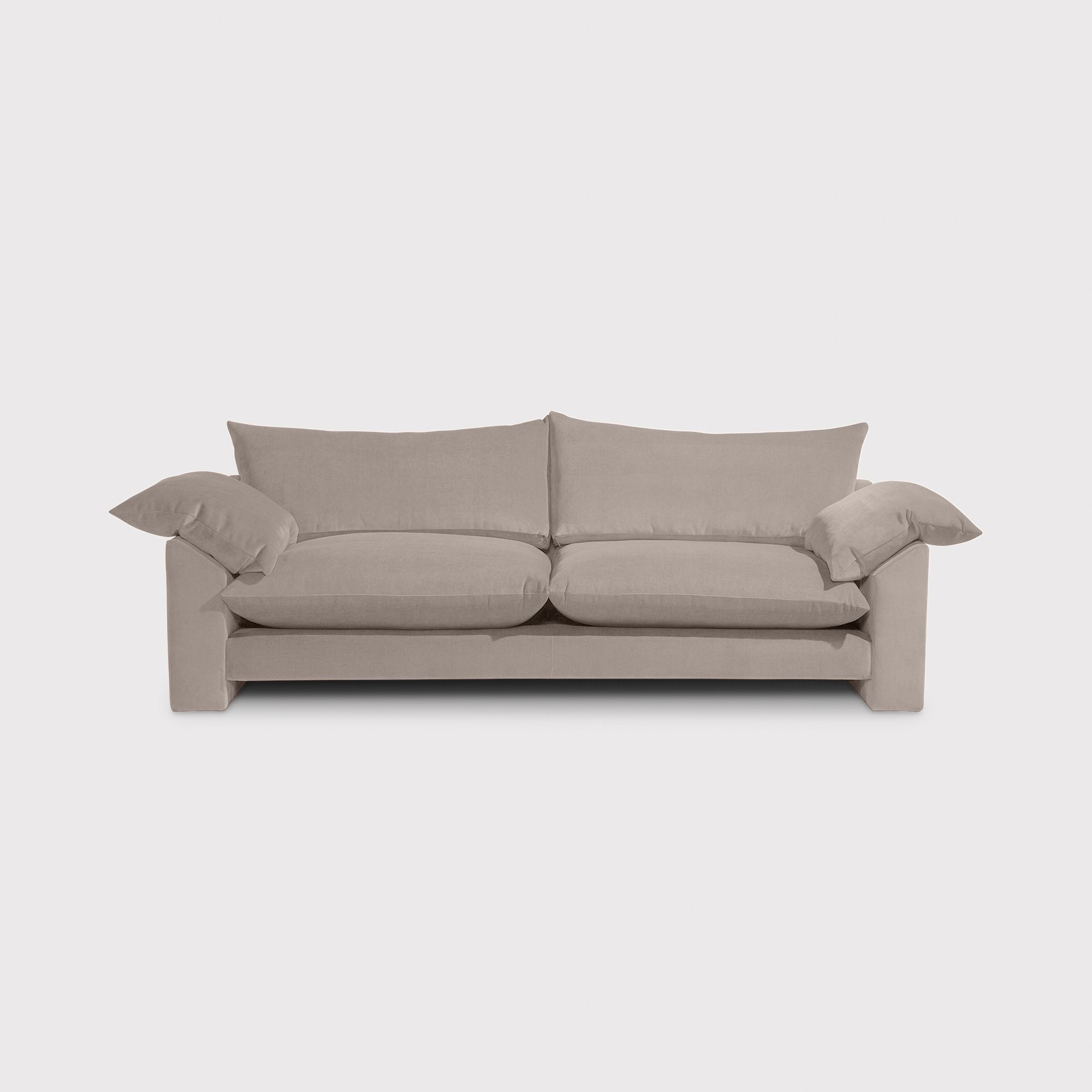 Hoxton Extra Large Sofa, Neutral Fabric | Barker & Stonehouse
