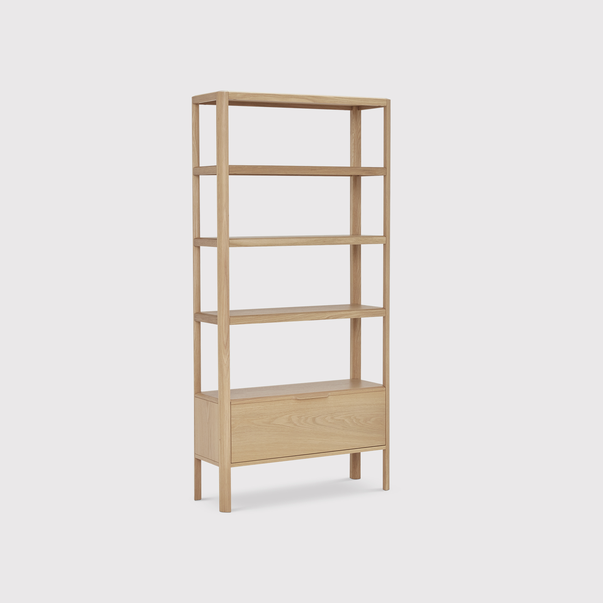 Ercol Mia Shelving Unit, In Natural Finish Barker & Stonehouse