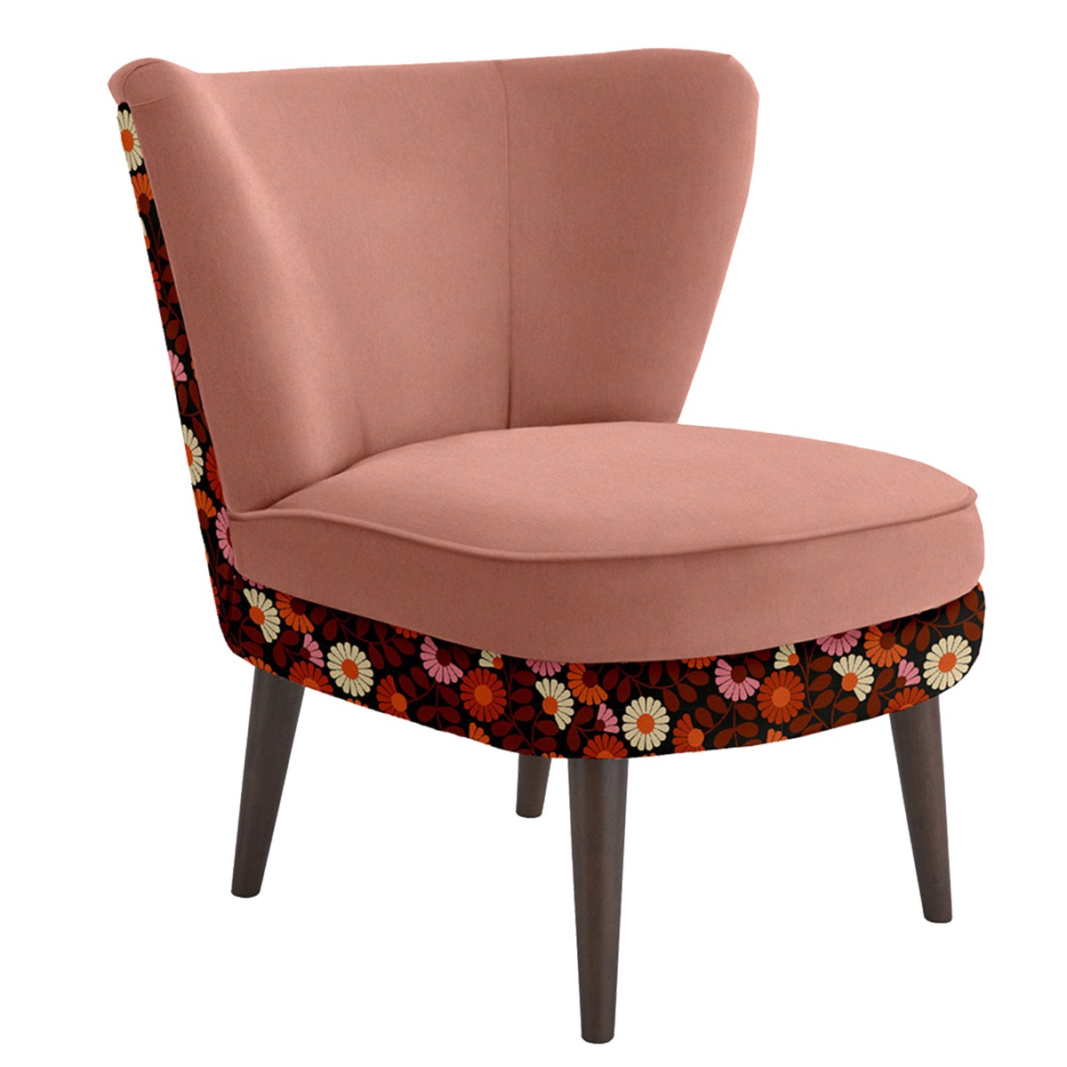 Orla Kiely Una Chair, Pink Fabric | Barker & Stonehouse