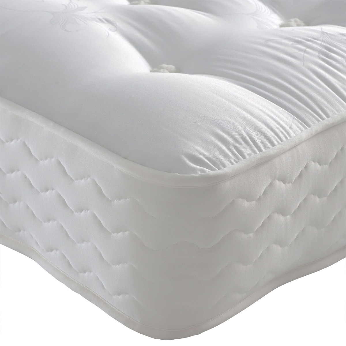 Essential Comfort Double Size Mattress 135X190CM, White | Barker & Stonehouse