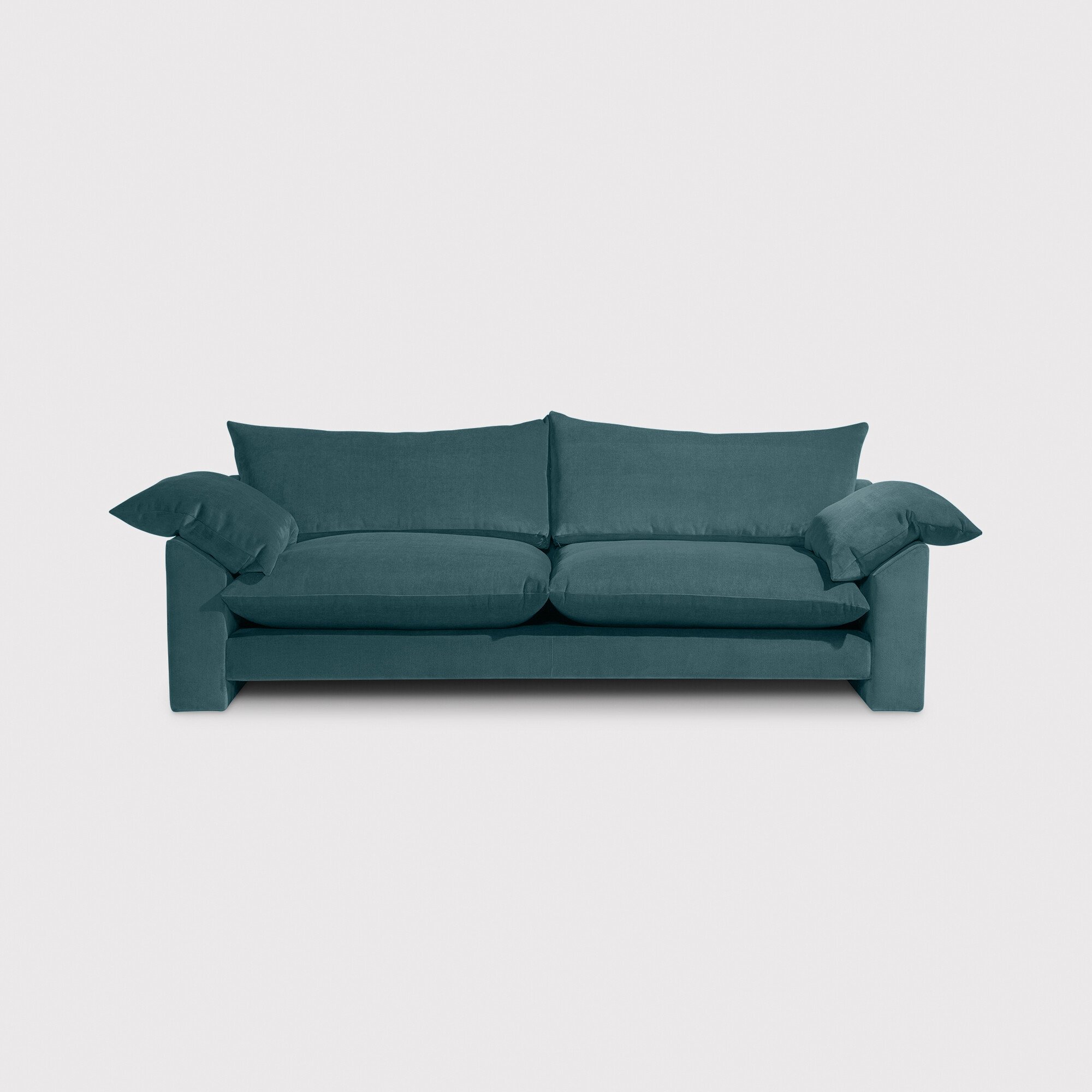 Hoxton Extra Large Sofa, Blue Fabric | Barker & Stonehouse