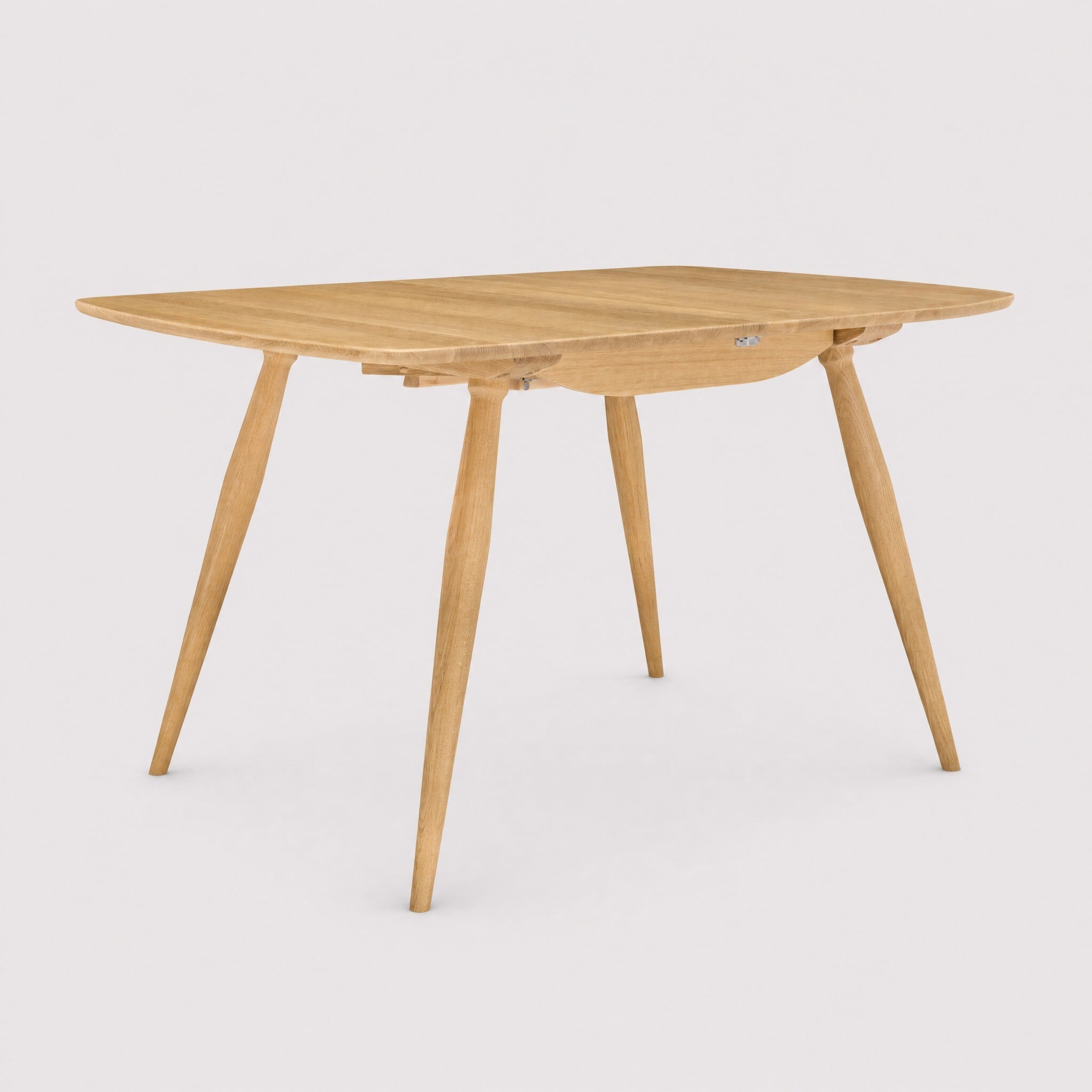 Ercol heritage small extending dining table oak