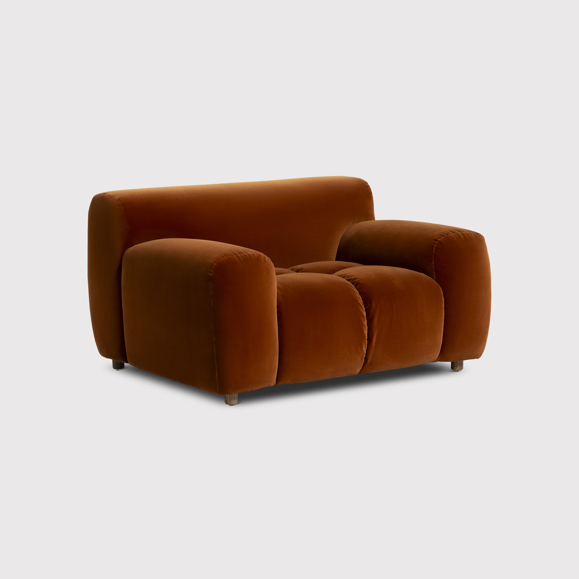 Lavinia 1 Seater Sofa Velvet | Barker & Stonehouse