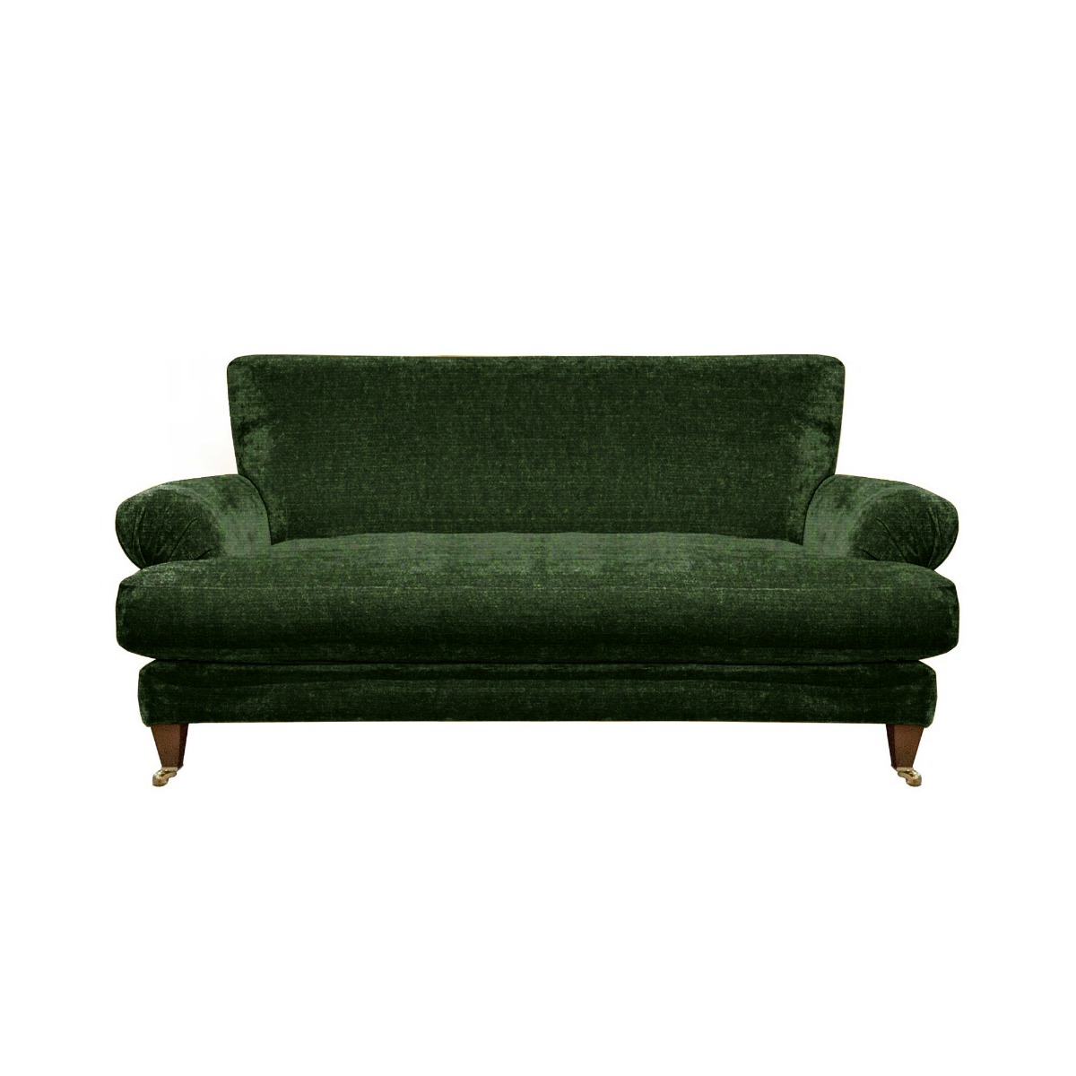 Durant 2 Seater Sofa, Green Fabric | Barker & Stonehouse
