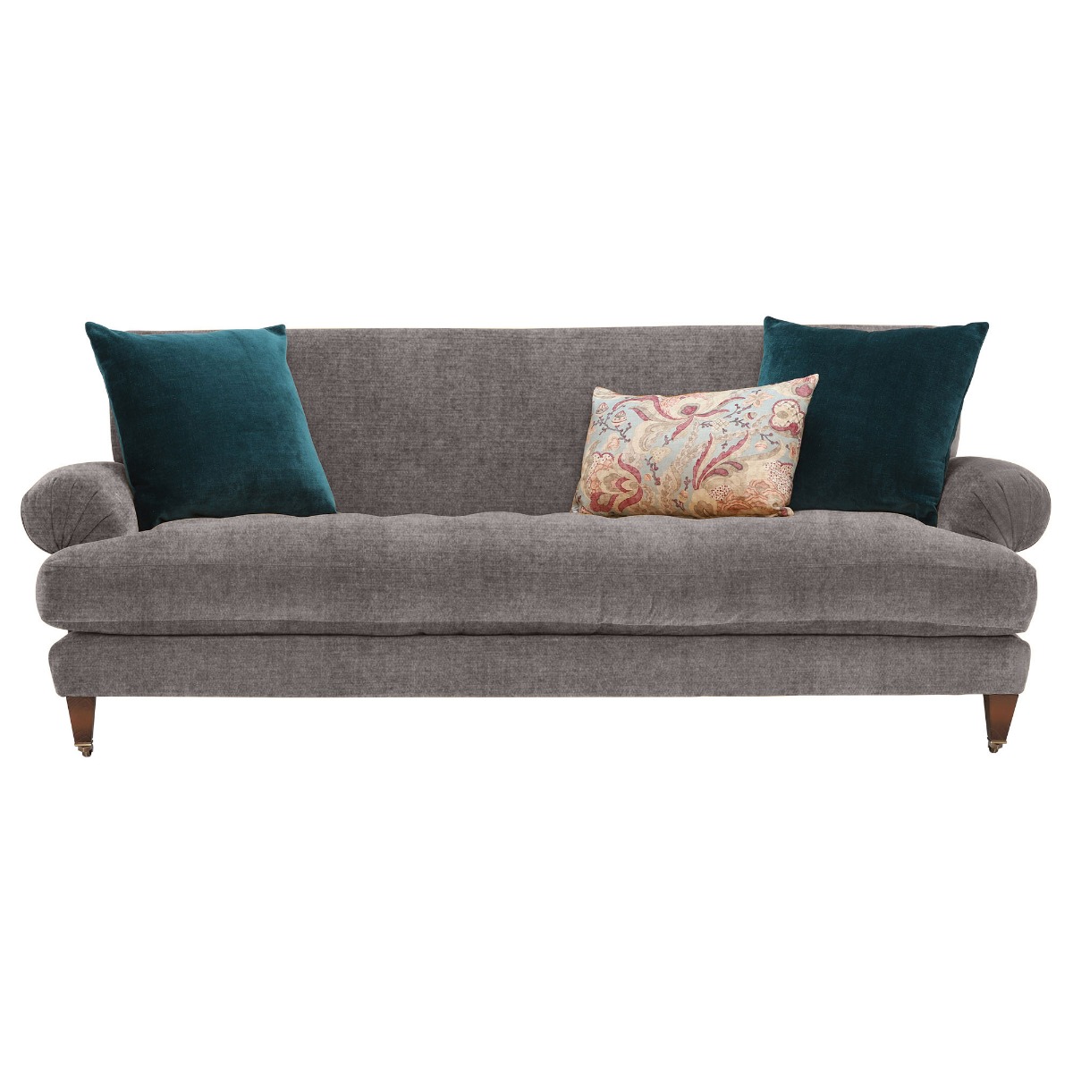 Durant 4 Seater Sofa, Grey Fabric | Barker & Stonehouse