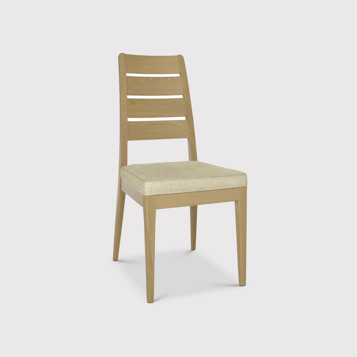 Ercol Romana Dining Chair, White | Barker & Stonehouse