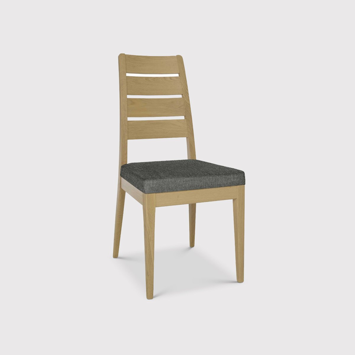 Ercol Romana Dining Chair, Grey | Barker & Stonehouse