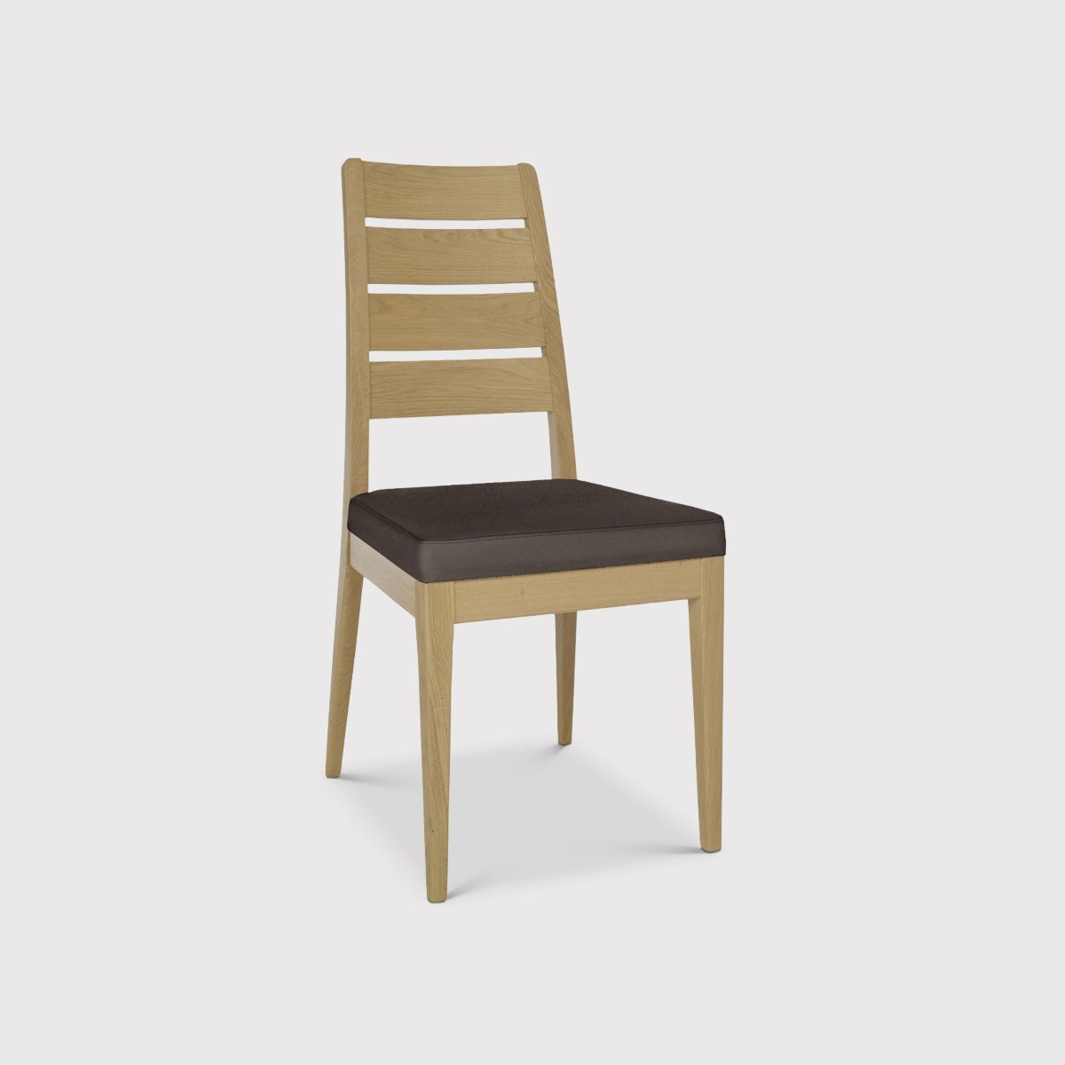 Ercol Romana Dining Chair, Brown | Barker & Stonehouse
