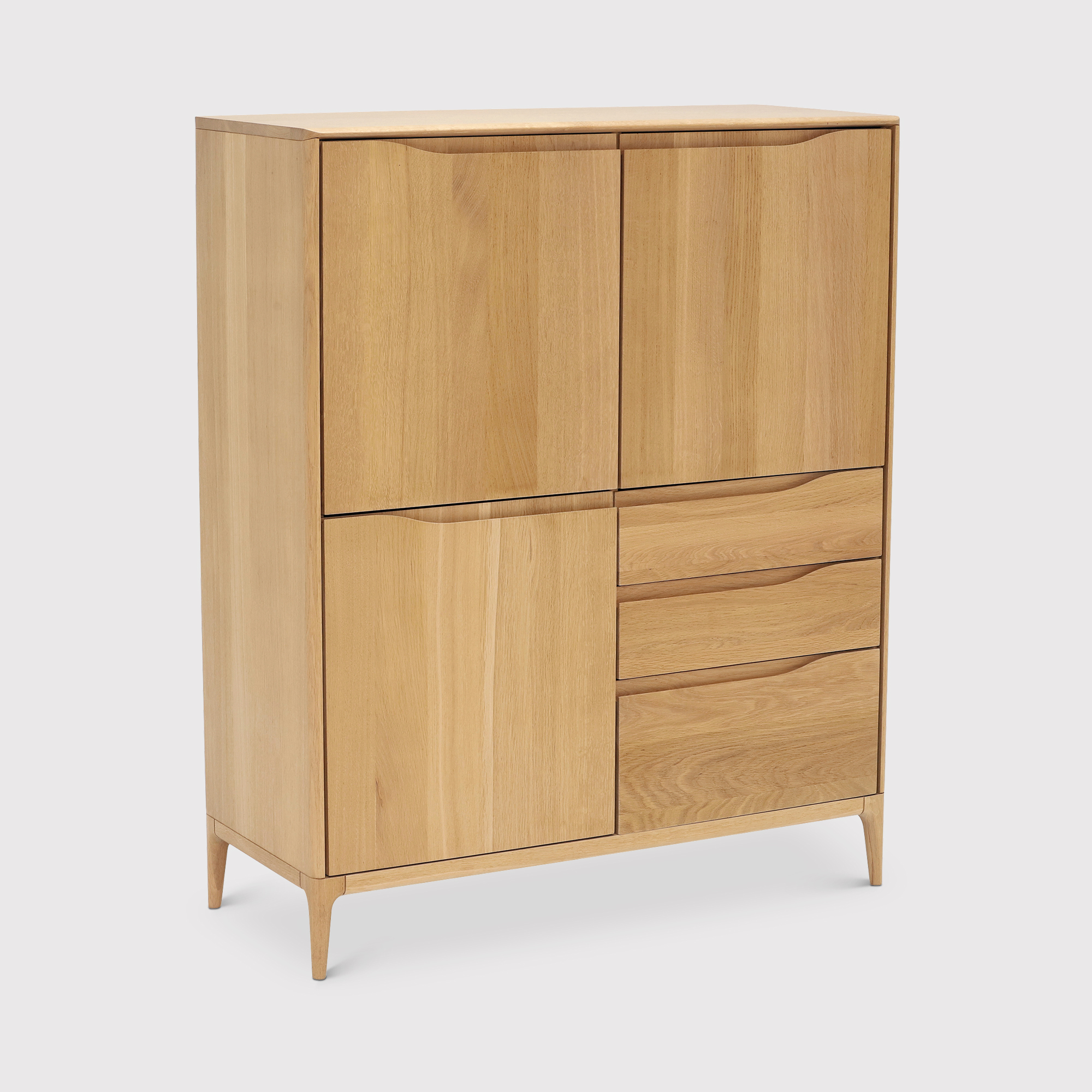 Ercol Romana Highboard, Neutral | Barker & Stonehouse