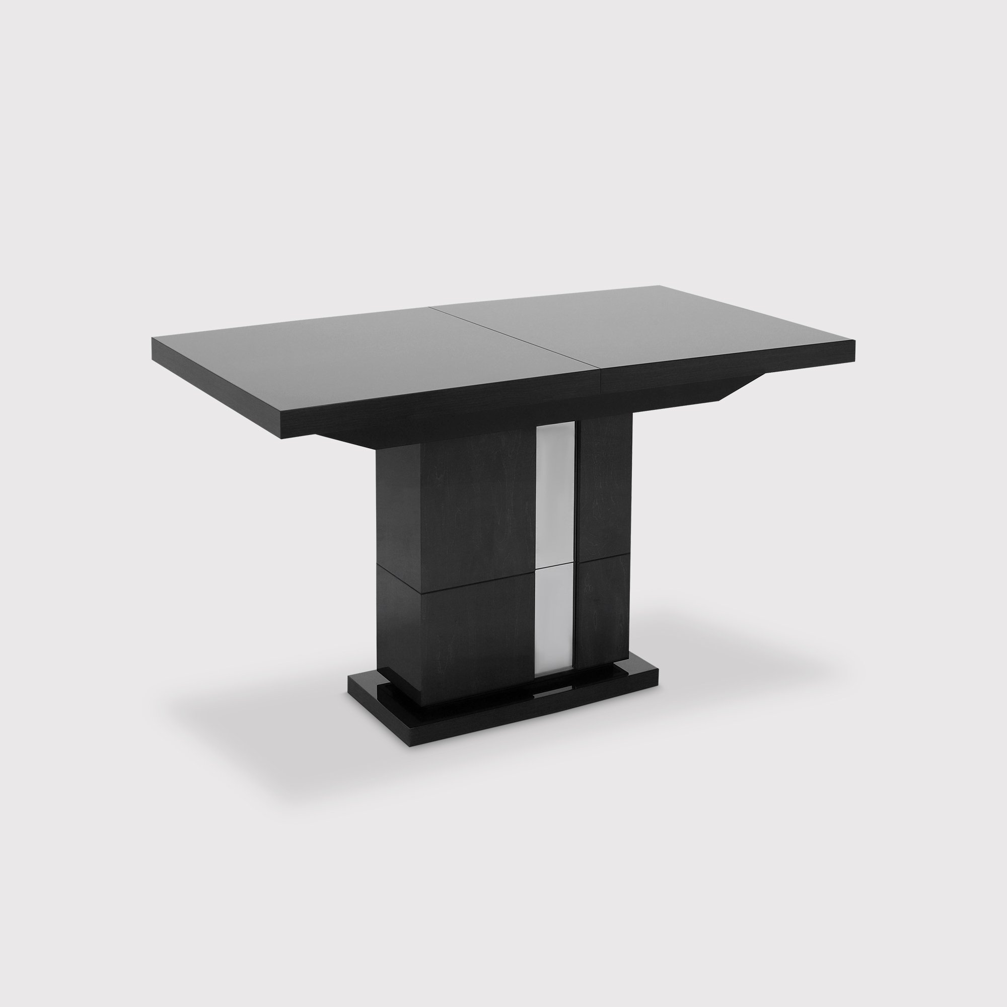 Carvelle Dining Table 196/250cm, Black Gloss | Barker & Stonehouse