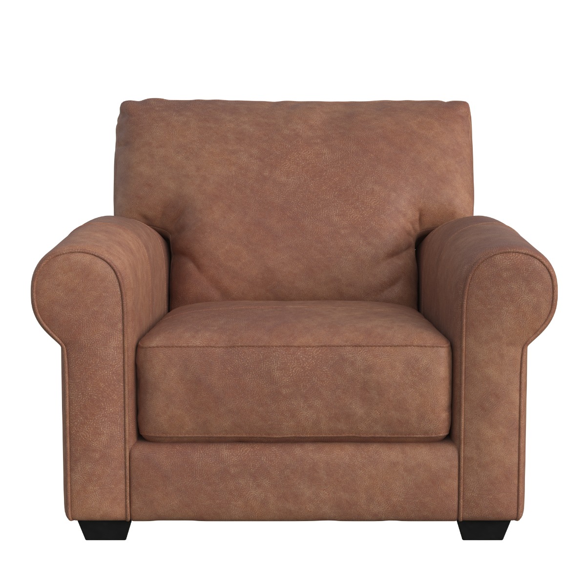 Houston Armchair, Brown Leather | Barker & Stonehouse
