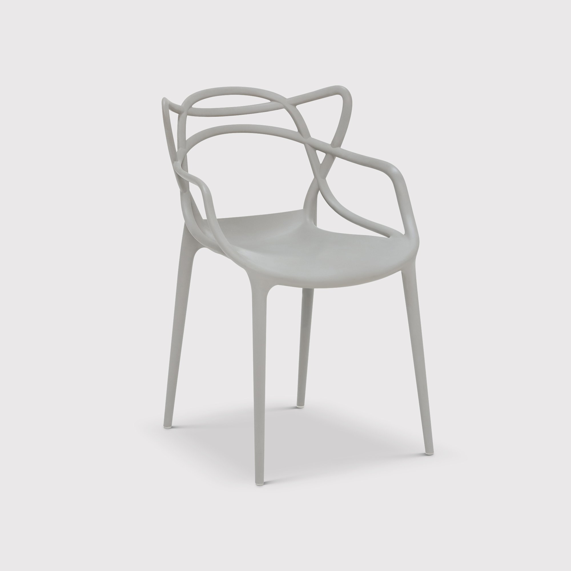 Kartell Masters Dining Chair, Grey | Barker & Stonehouse