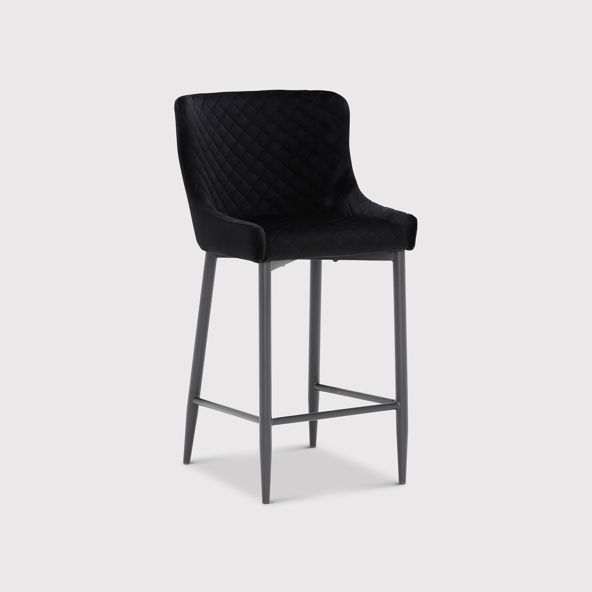 Rivington Counter Dining Stool, Black | Barker & Stonehouse