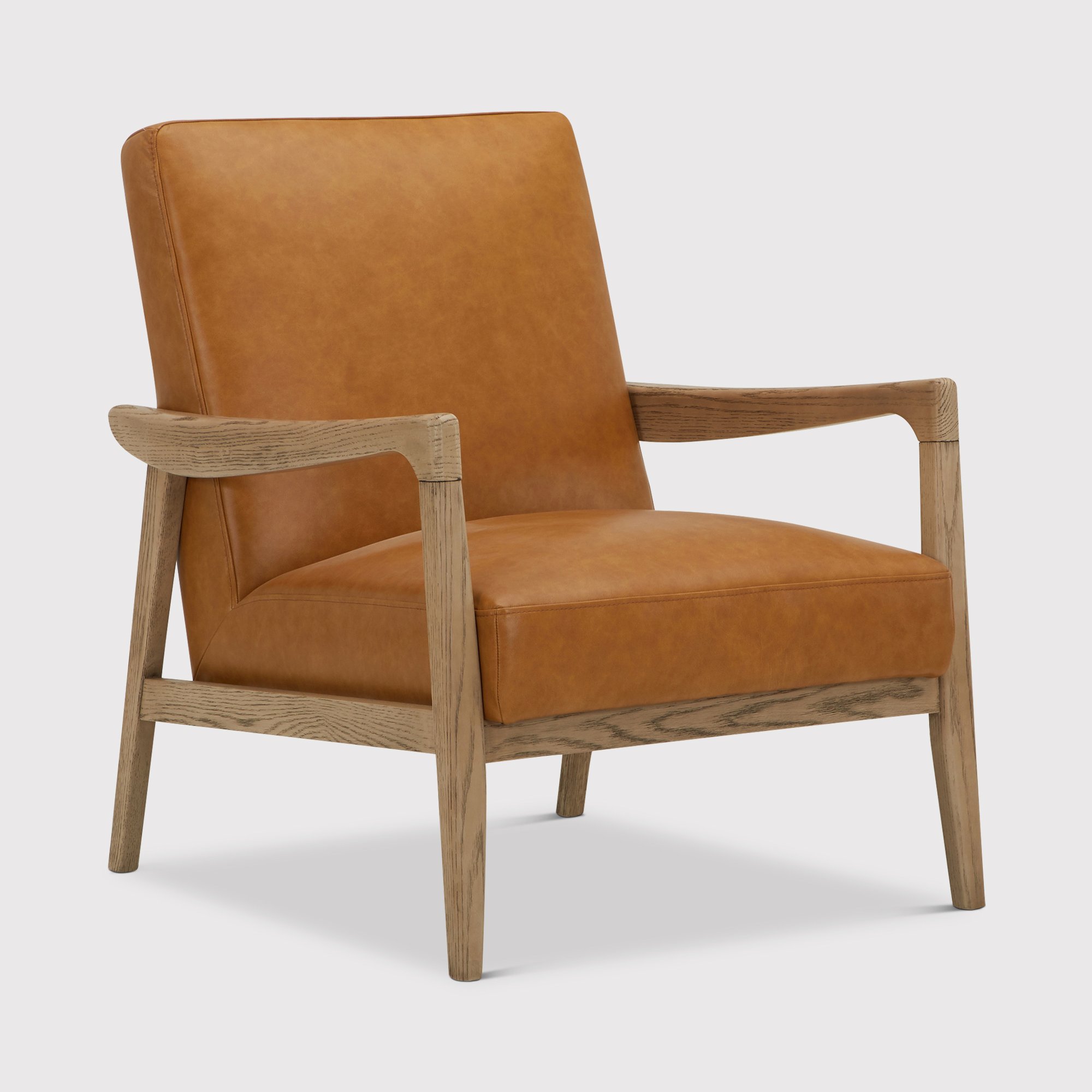 Anders Armchair, Brown Leather | Barker & Stonehouse
