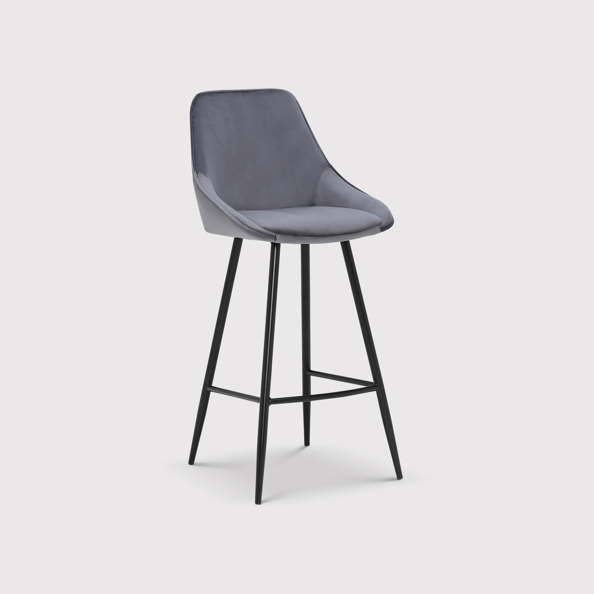 Southbury Barstool, Grey | Barker & Stonehouse