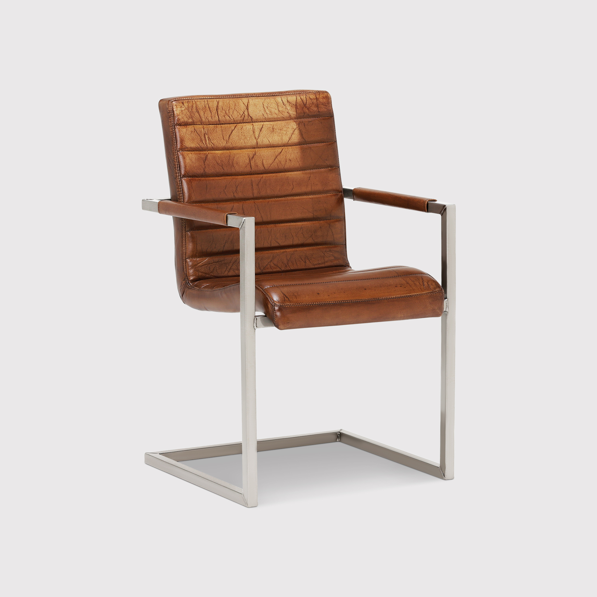 Barker and stonehouse leather dining chairs deals