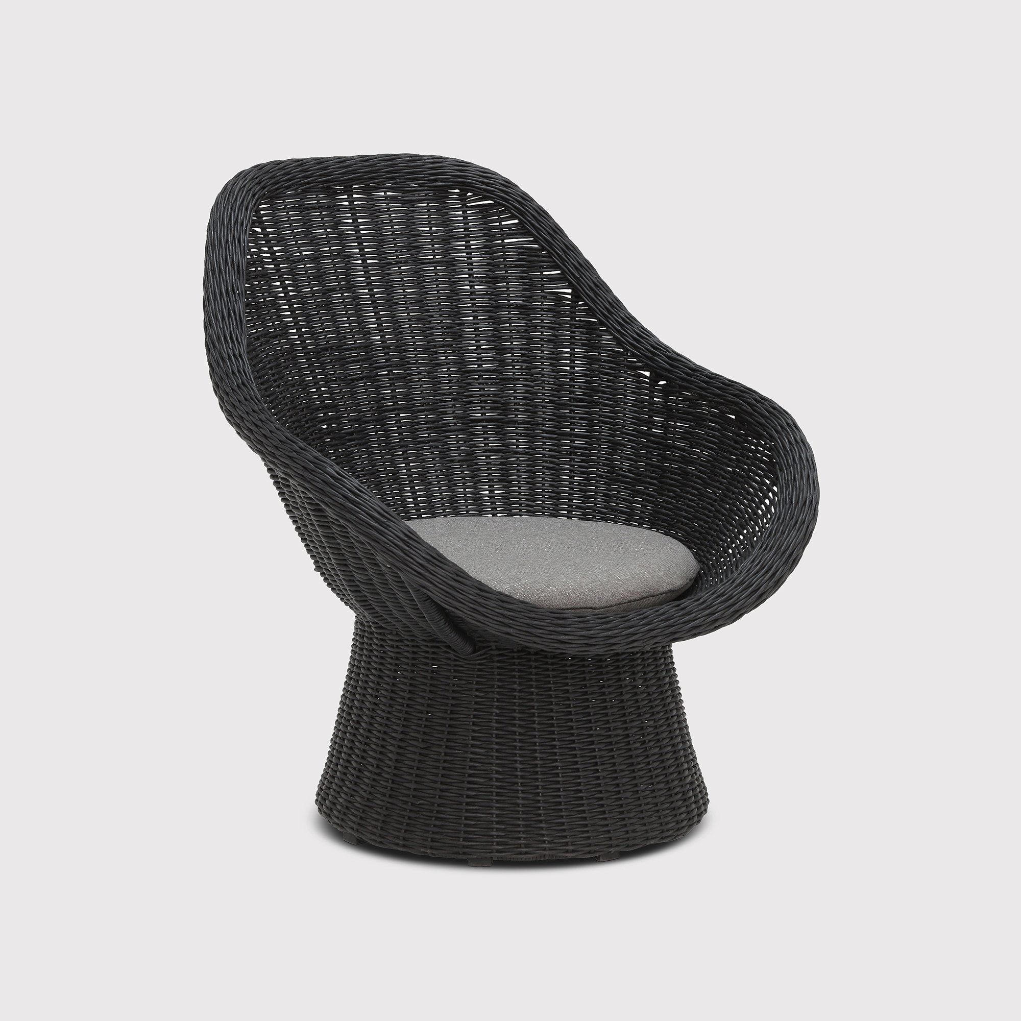 Santorini Lounge Chair, Black | Barker & Stonehouse