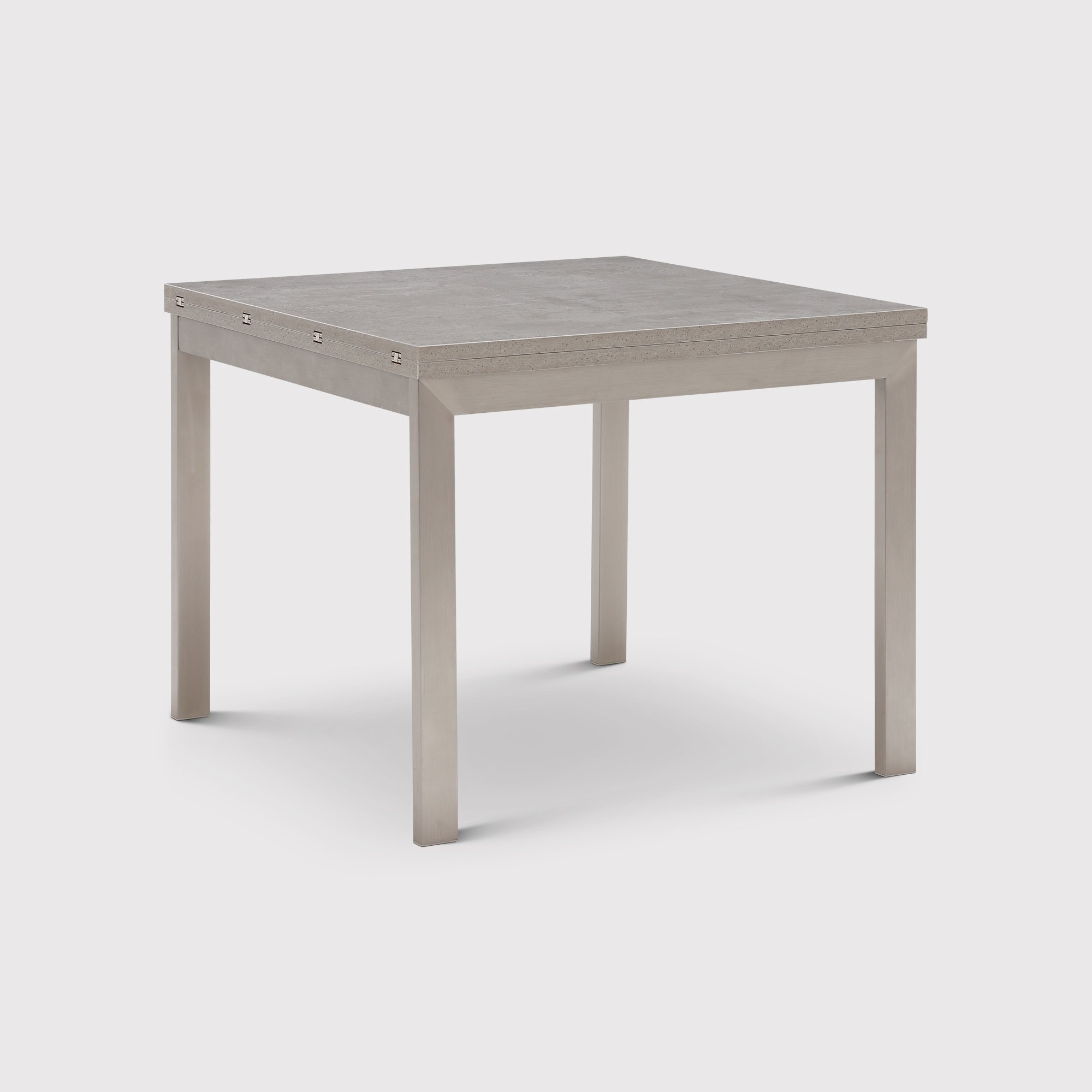 Halmstad Flip Top Table 90-180cm, Grey | Barker & Stonehouse