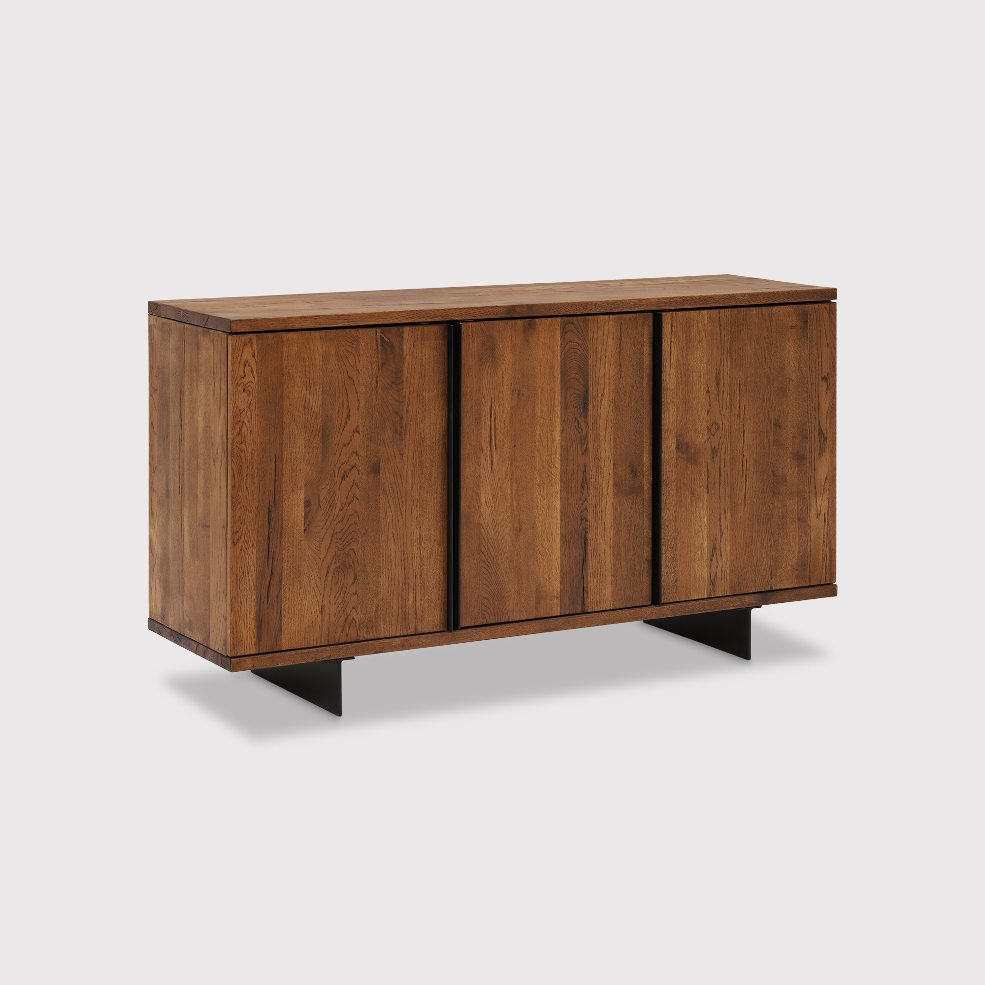 Navarro 3 Door Sideboard, Brown | Barker & Stonehouse