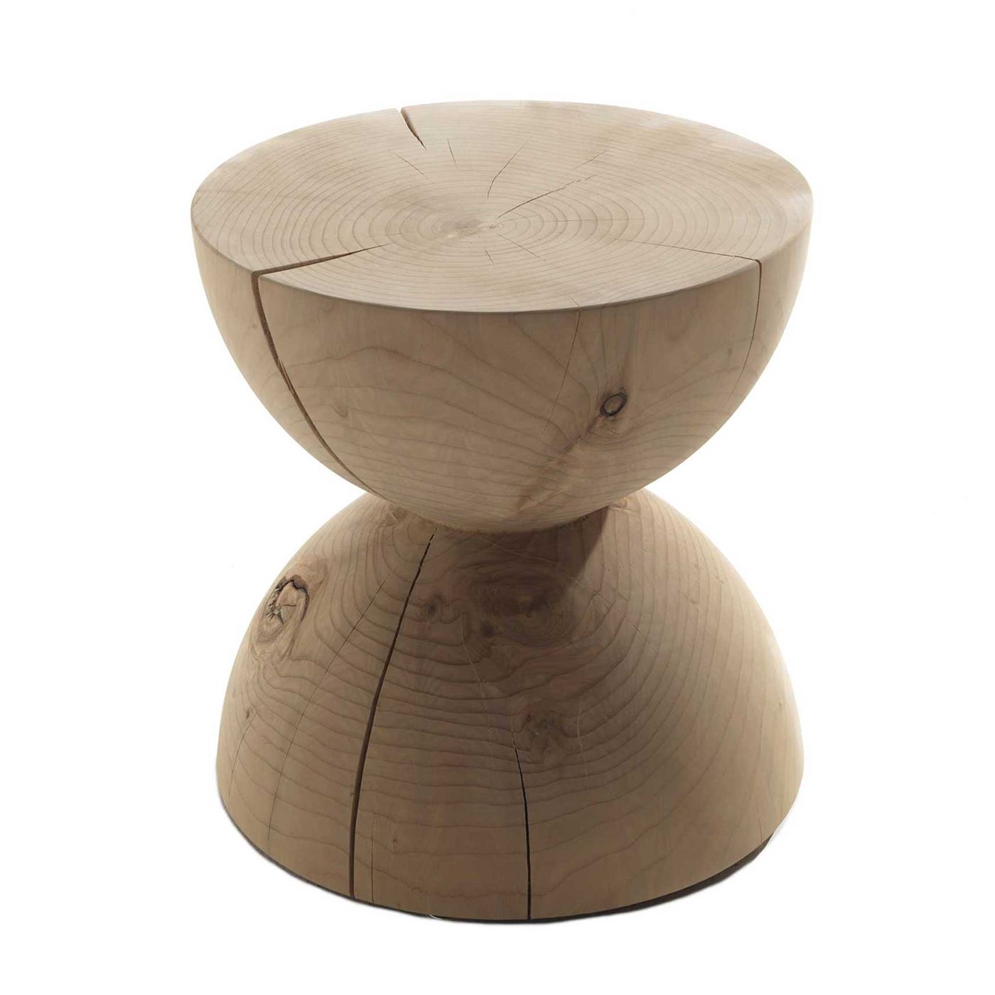 RIVA Clessidra Stool, Cedar Wood | Barker & Stonehouse