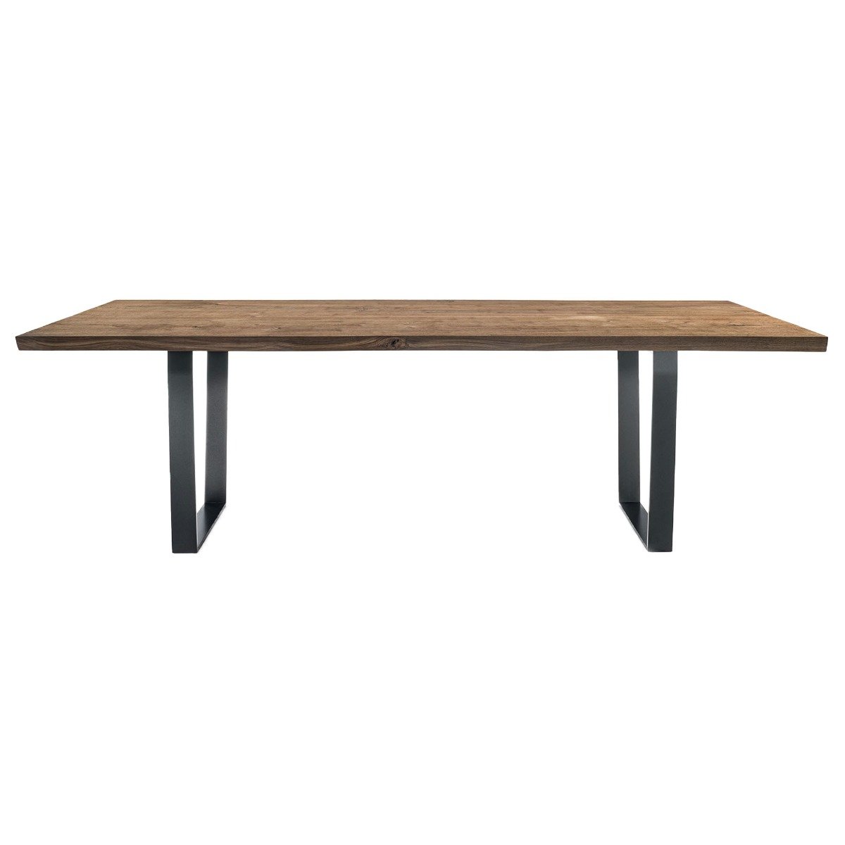RIVA D.T. Squared Dining Table 240x100cm, Brown | Barker & Stonehouse