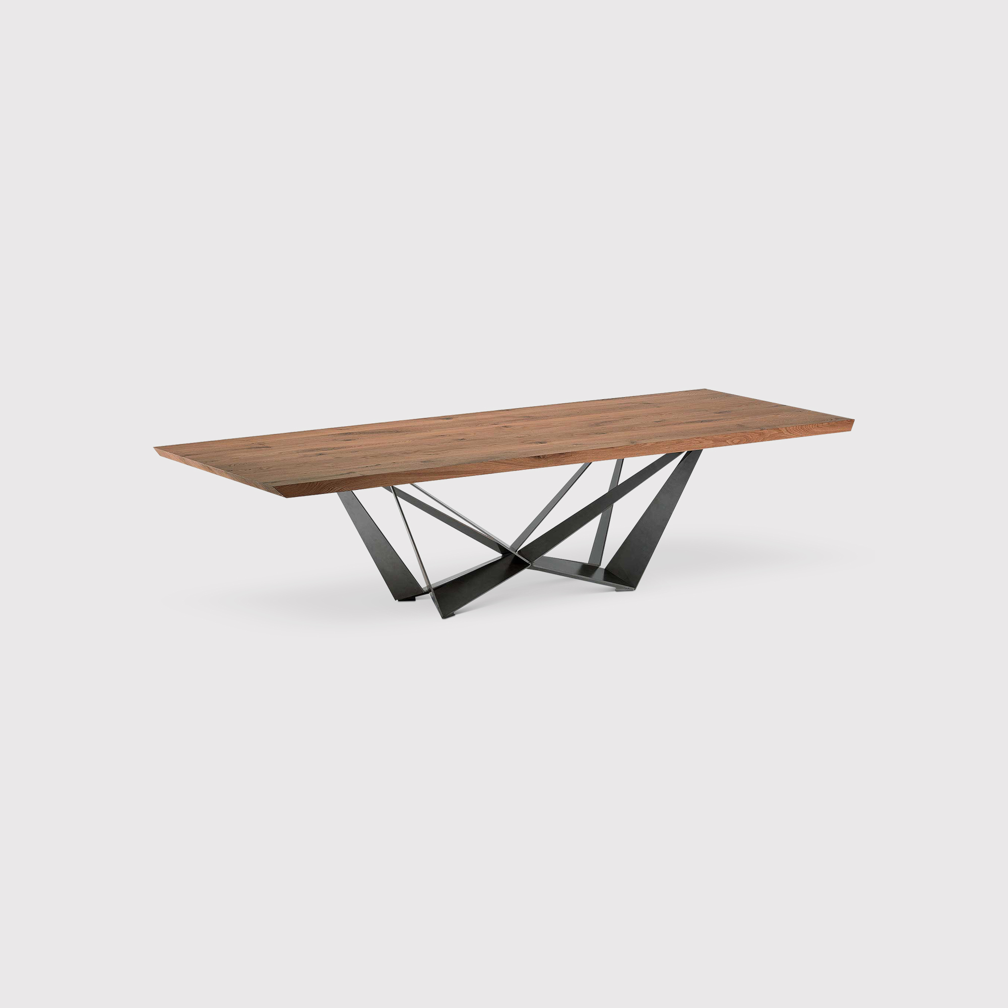 Cattelan Italia Skorpio Wood Table 300x120xH75cm, Black | W300cm | Barker & Stonehouse