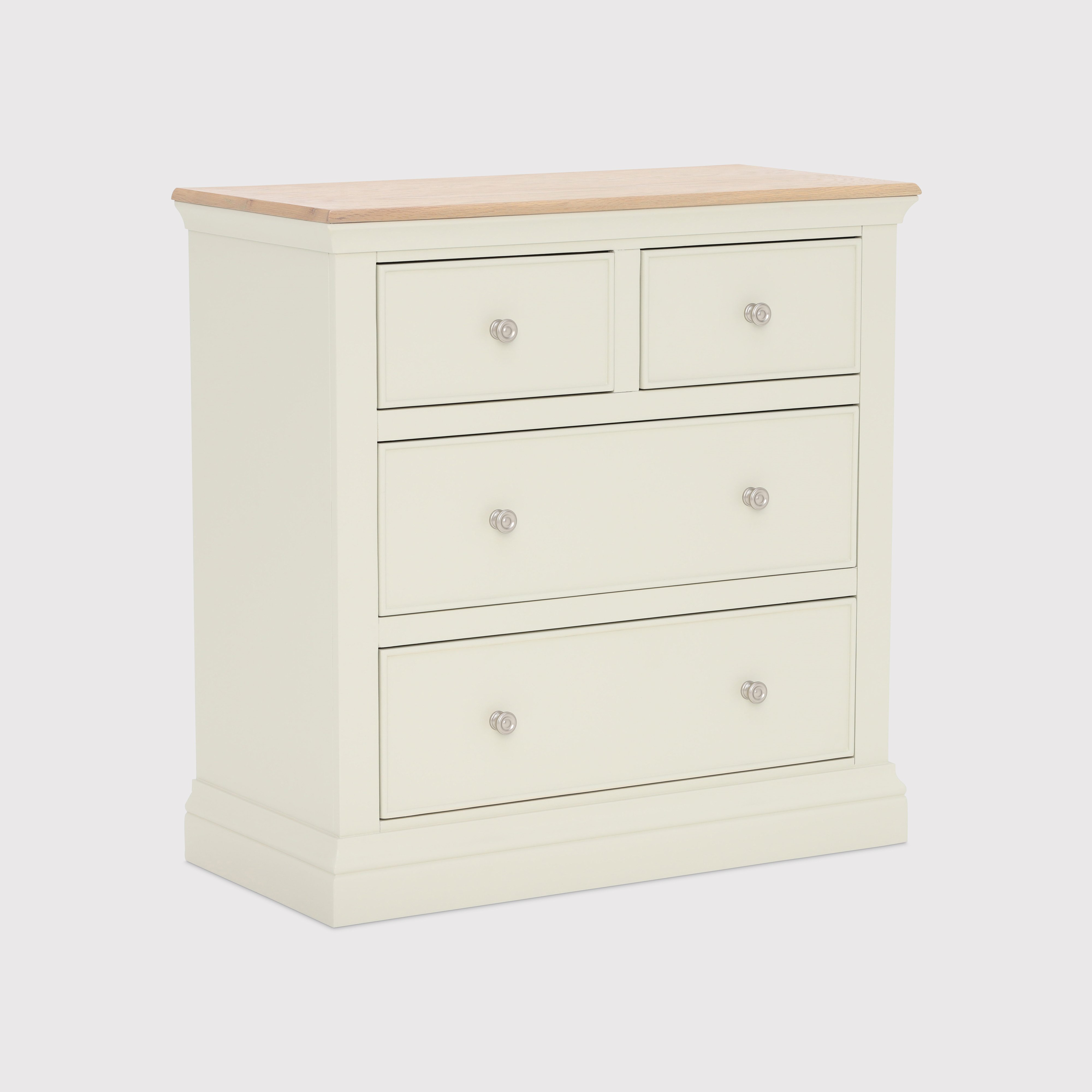 Staithes 2 Over 2 Drawer Chest, Neutral Oak | Barker & Stonehouse