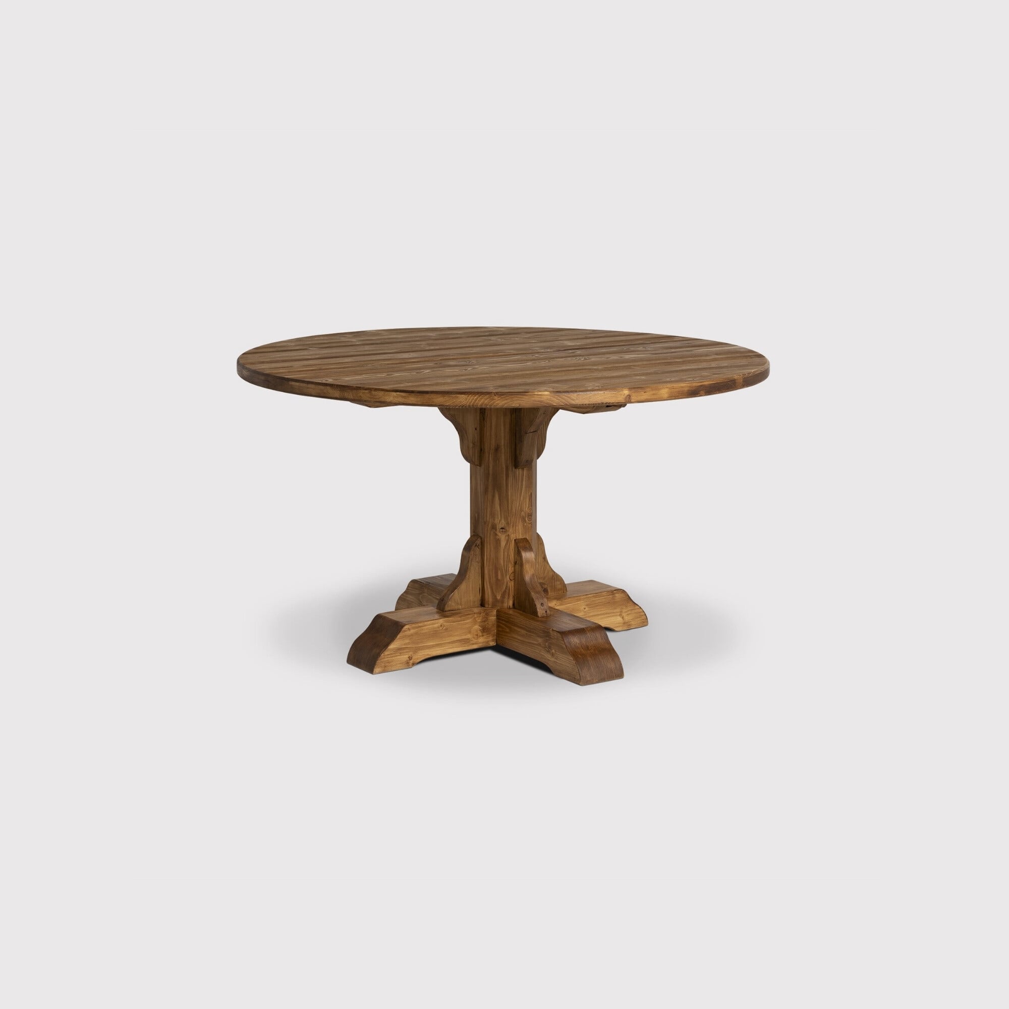 Covington round dining table 140cm in round in timber wood