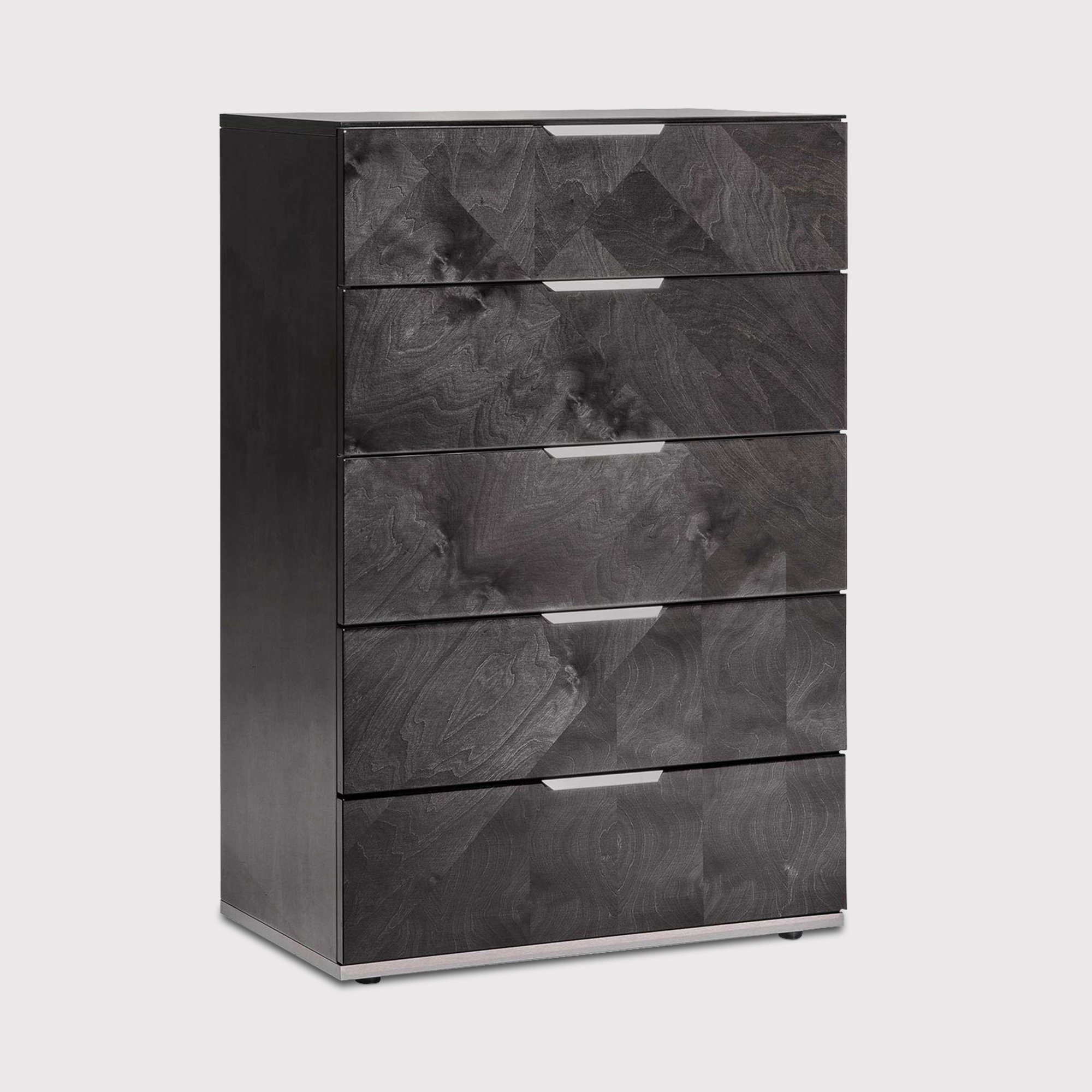 Silva 5 Drawer Chest, Black | Barker & Stonehouse