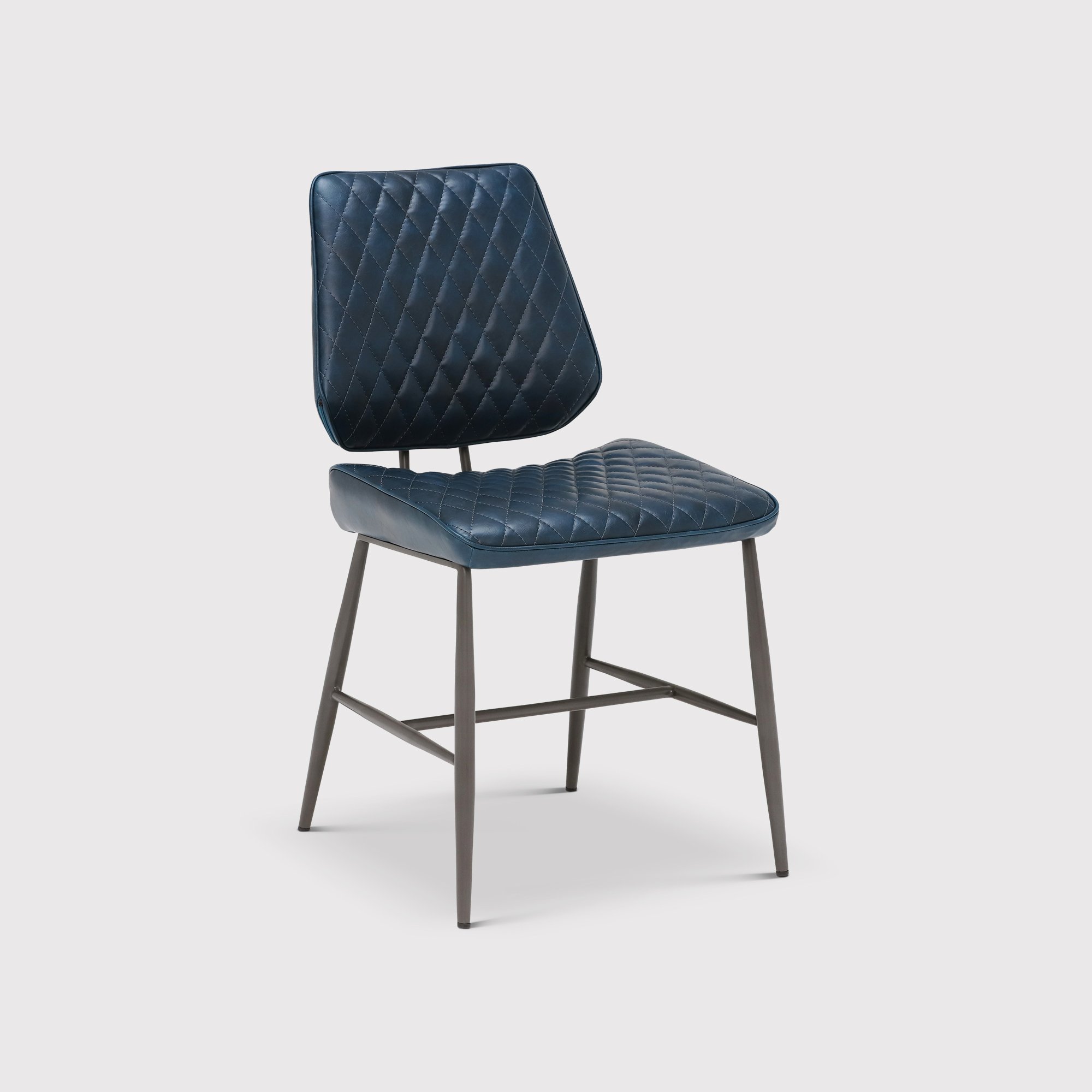 Hawley Dining Chair, Blue | Barker & Stonehouse