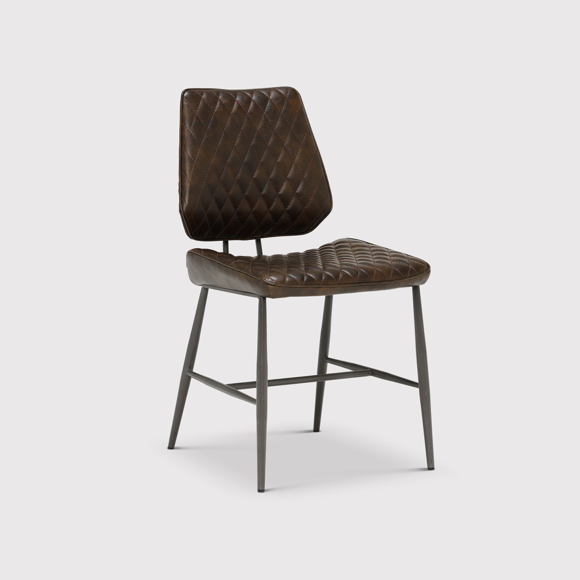 Hawley Dining Chair, Brown | Barker & Stonehouse
