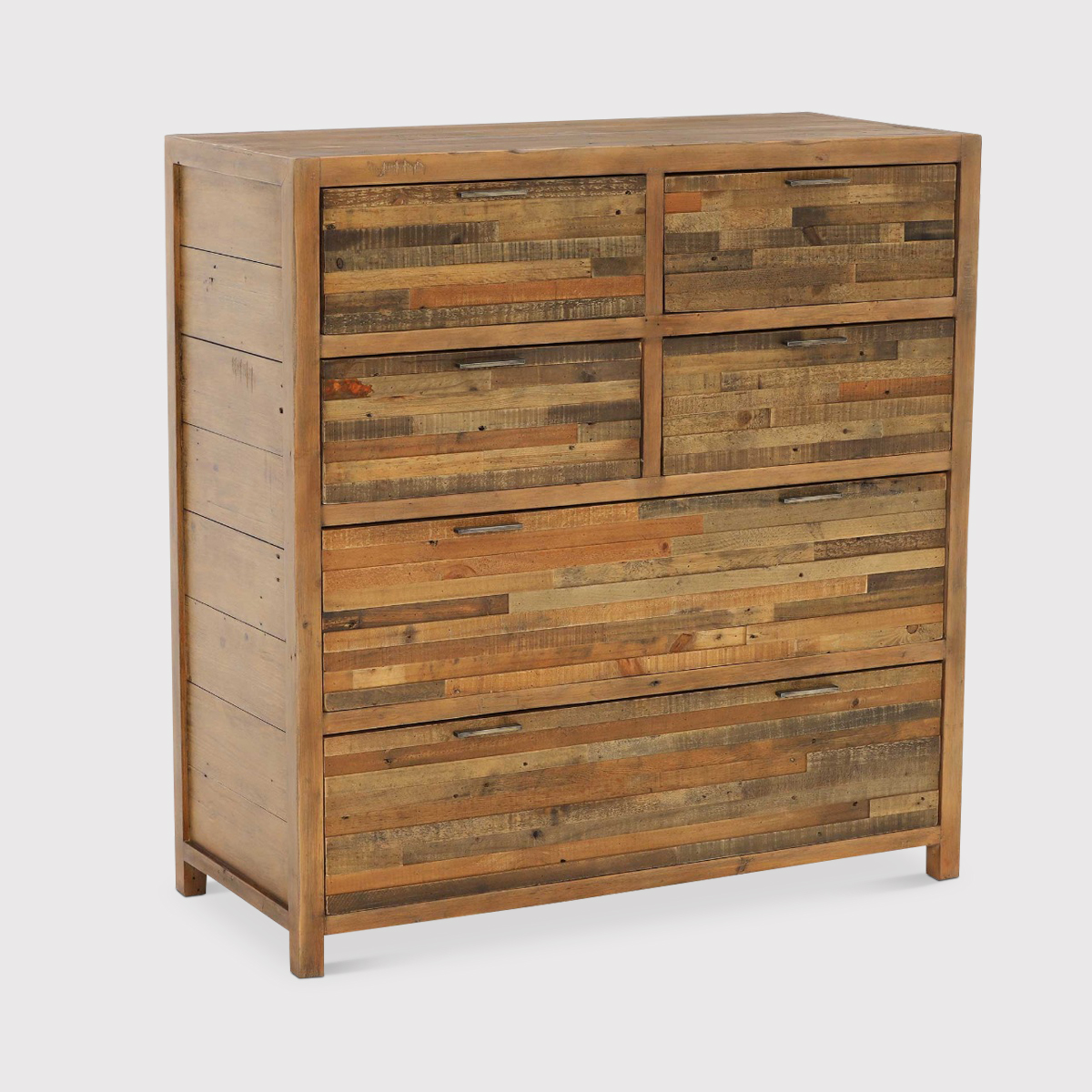 Charlie 6 Drawer Chest Cabinet, Brown | Barker & Stonehouse