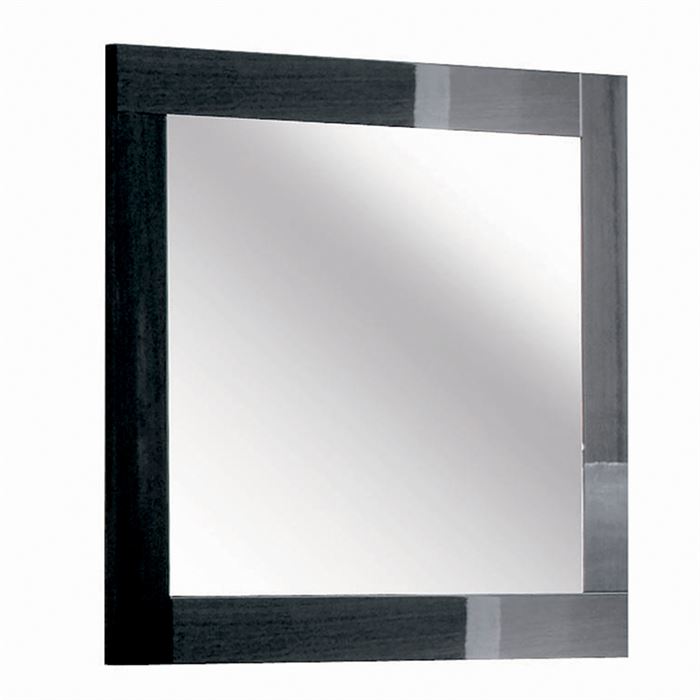 Borgia Dresser Mirror, Square, Grey Gloss | Barker & Stonehouse