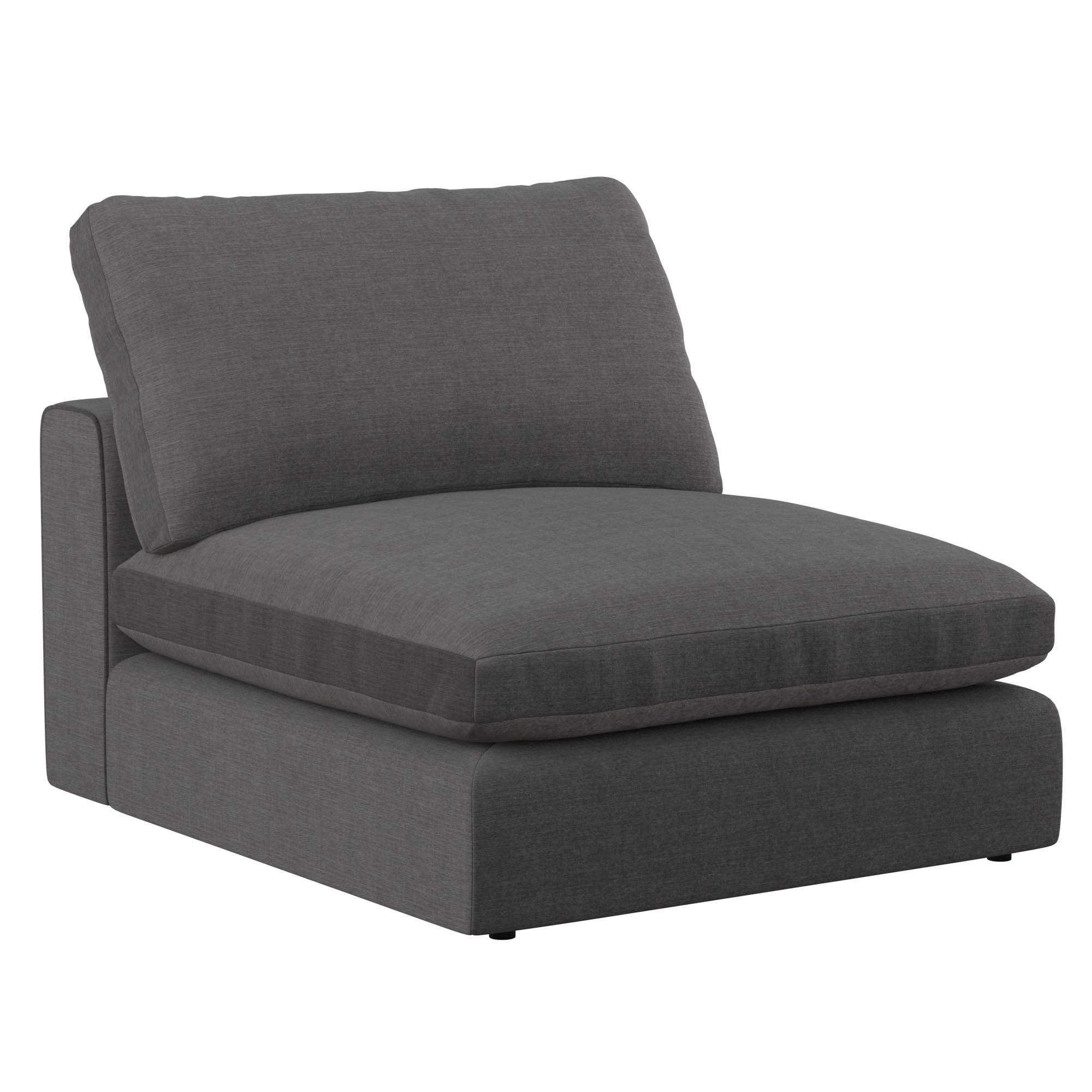 Artenis Armless Unit, Grey Fabric | Barker & Stonehouse