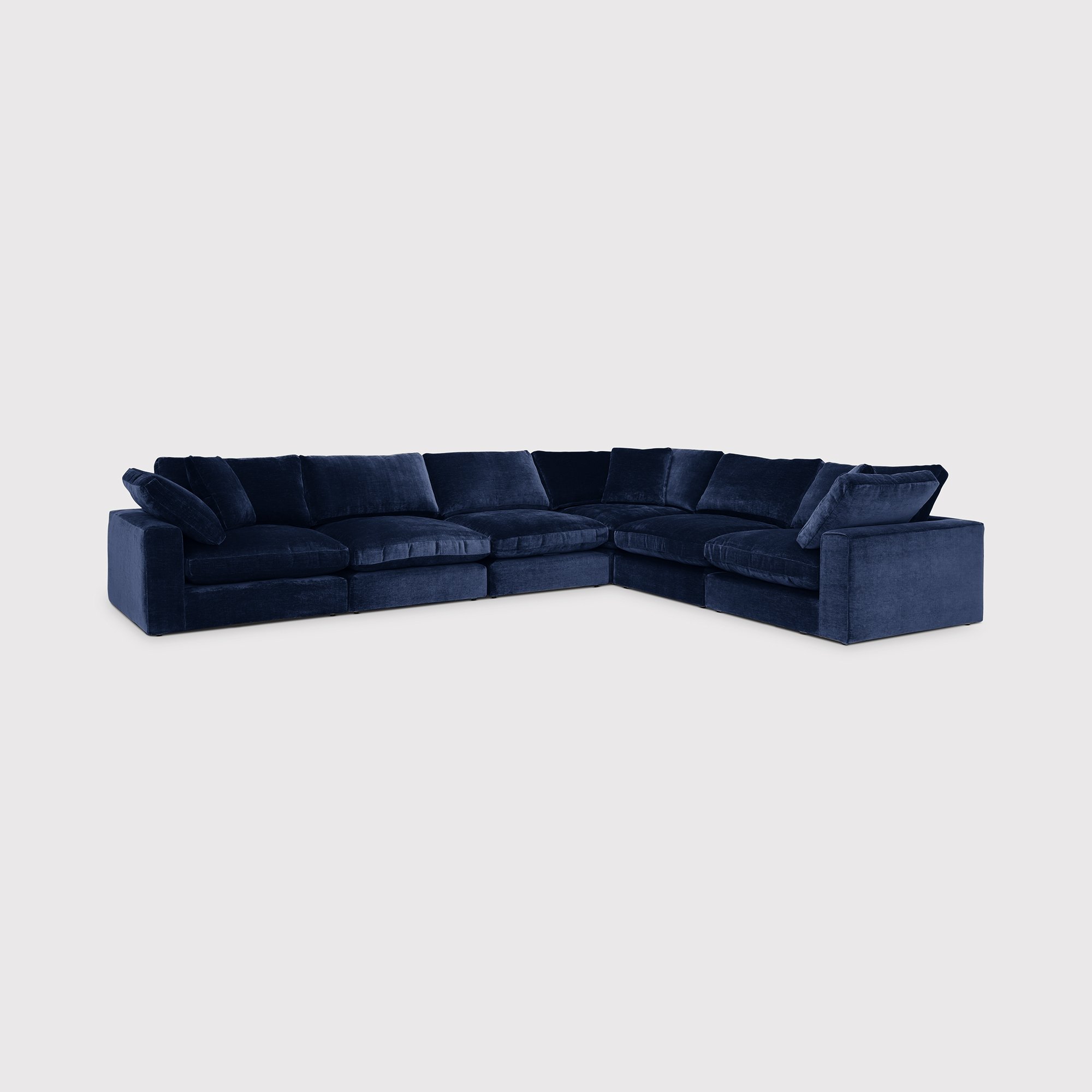 Artenis Modular 3 + 3 Corner Sofa With Footstool | Barker & Stonehouse