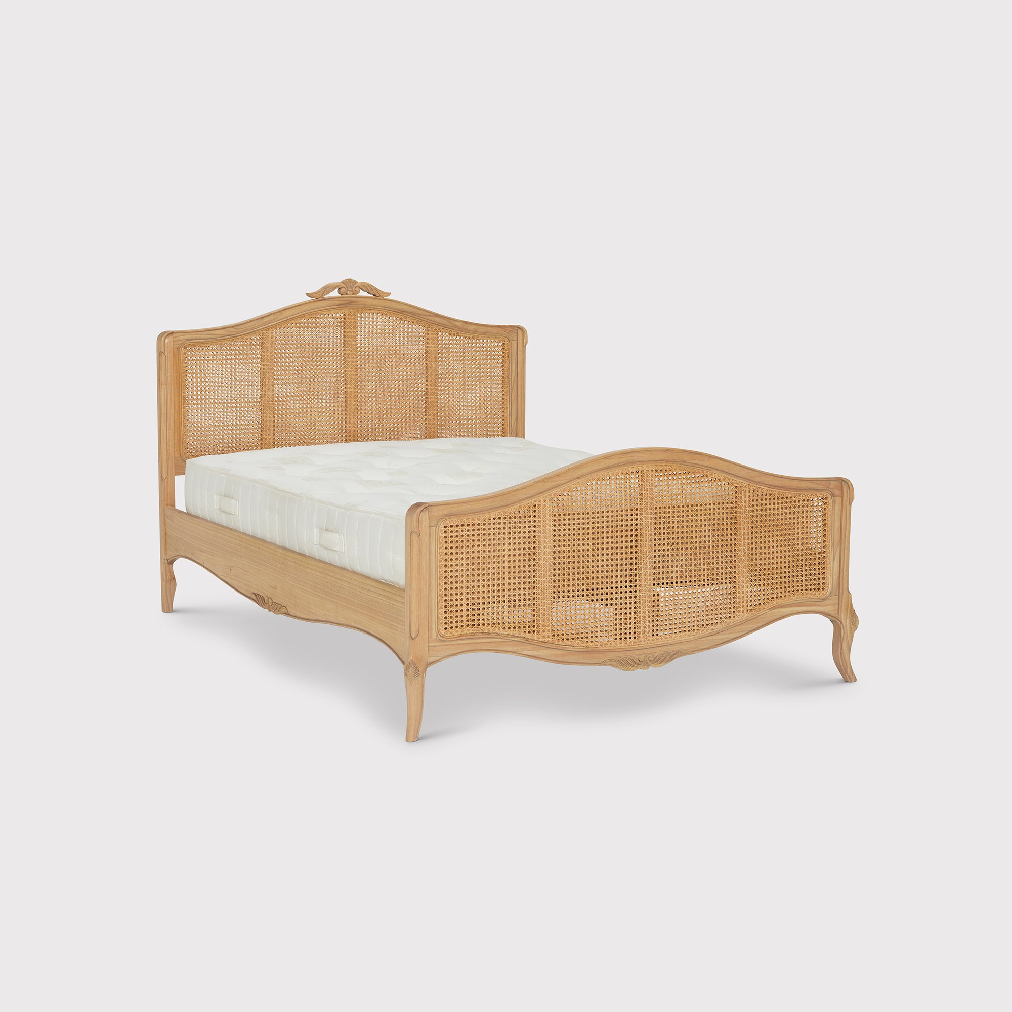 Lille Double Bed Frame, Brown | Barker & Stonehouse