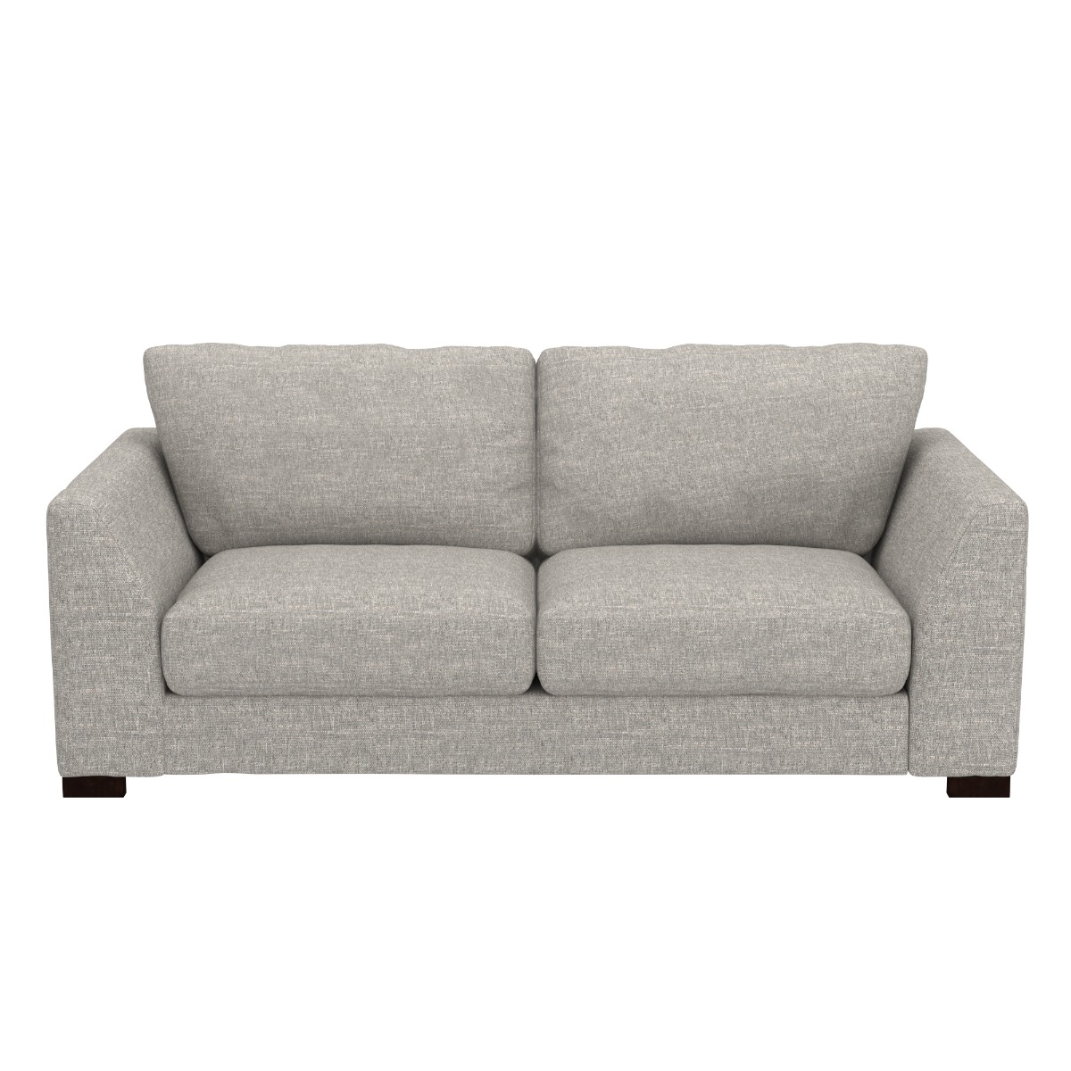 Photo of Langford 2 seater sofa without scatters in grey fabric