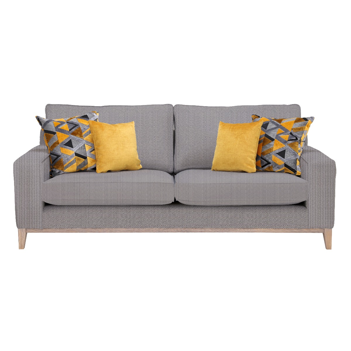 Ashton 3 Seater Sofa, Silver | Barker & Stonehouse