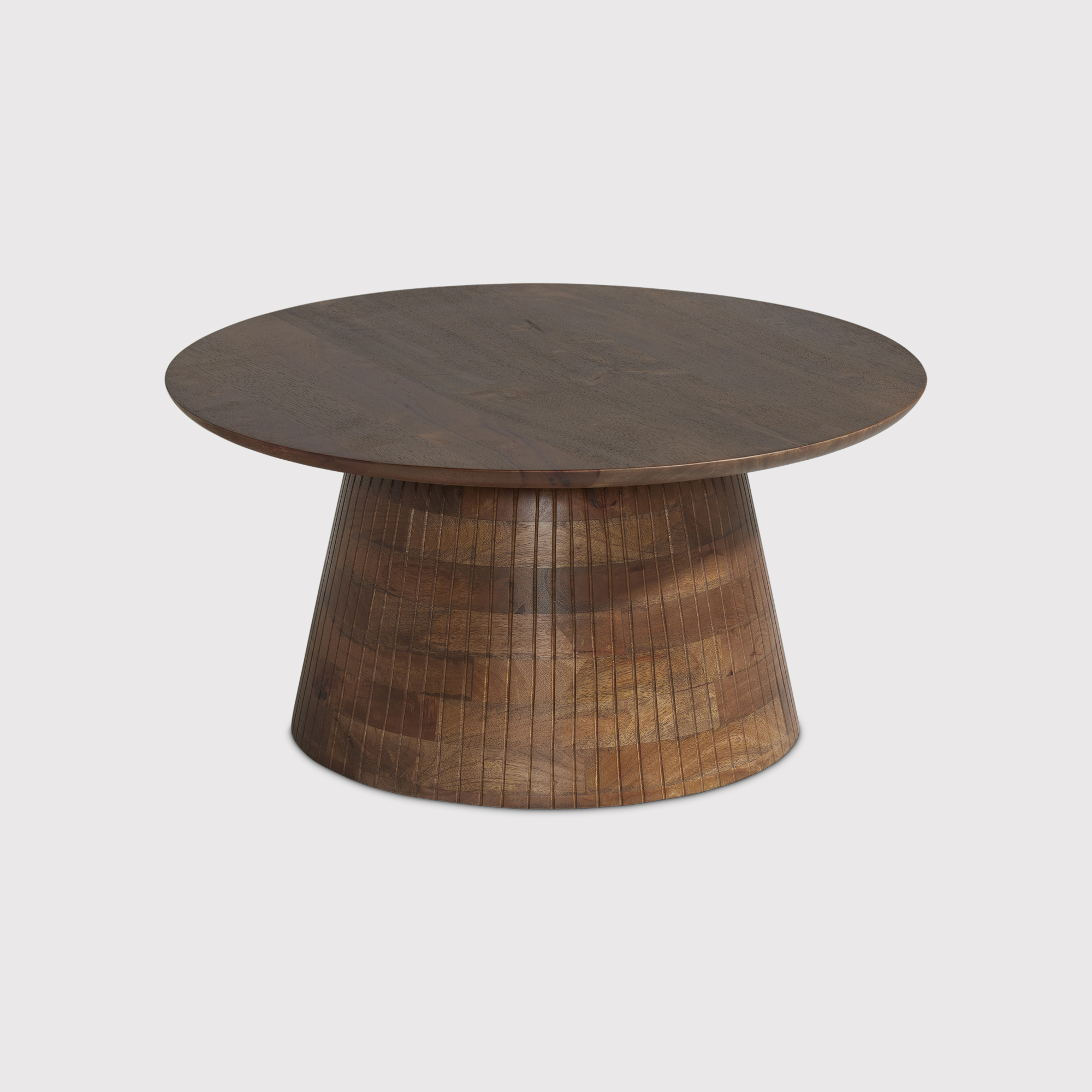Ackley Coffee Table 70cm, Round, Mango Wood | Barker & Stonehouse