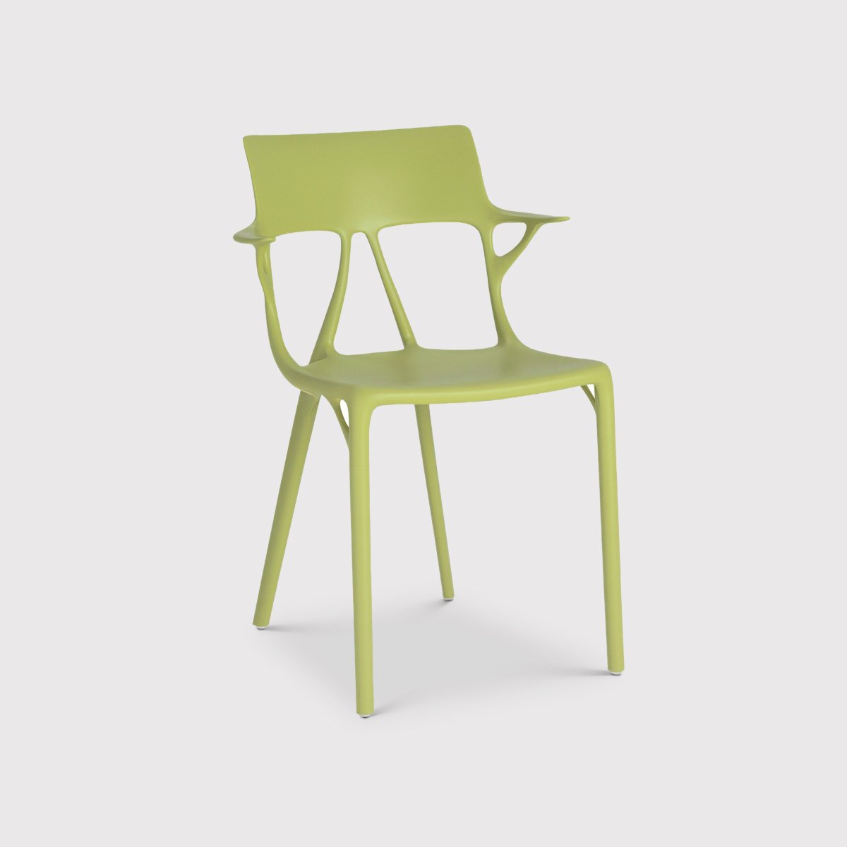 Kartell Ai Dining Chair, Green | Barker & Stonehouse