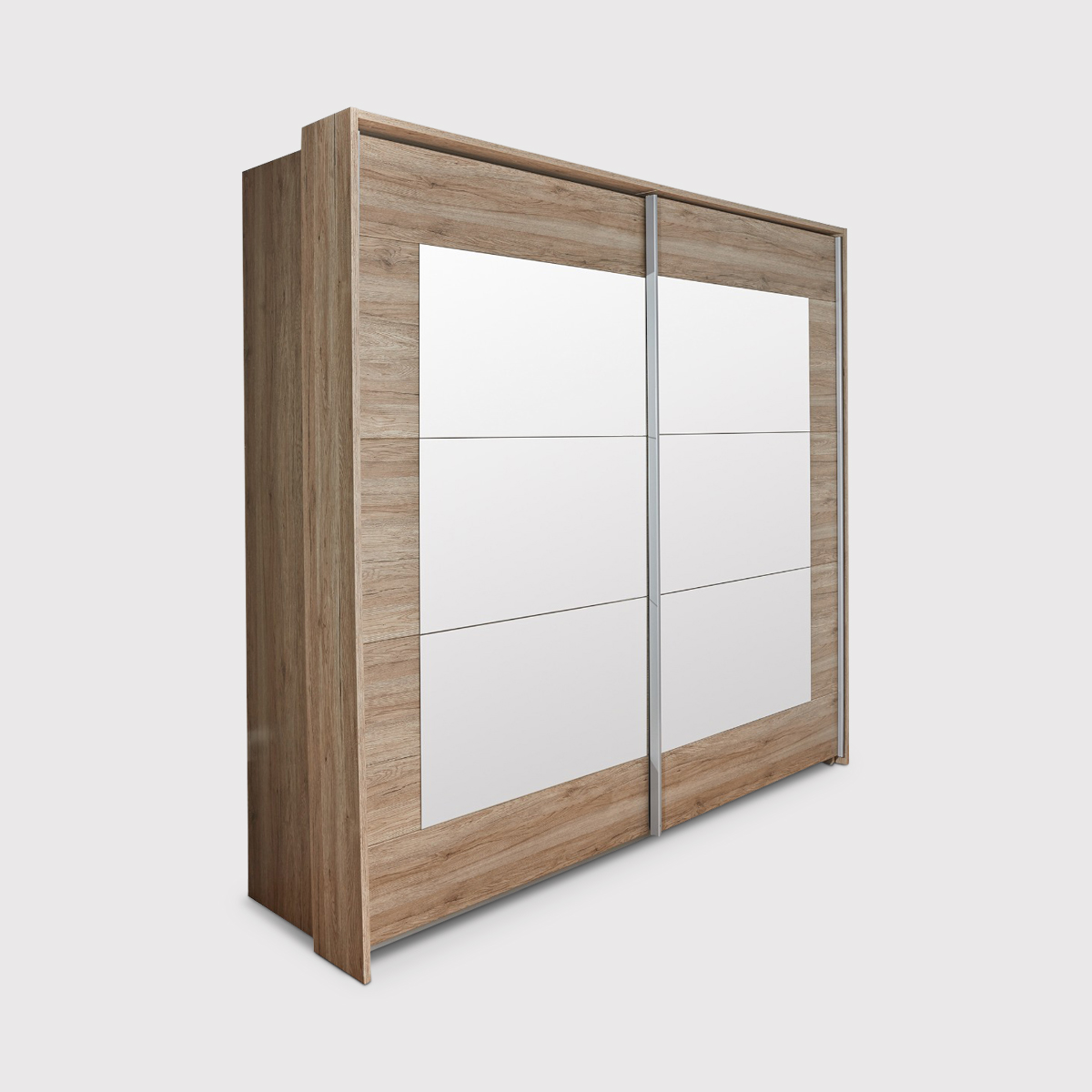 Conrad 181cm 2 Door Sliding Robe A6J70 Sonoma Oak Colour Sonoma Oak Colour Barker Stonehouse