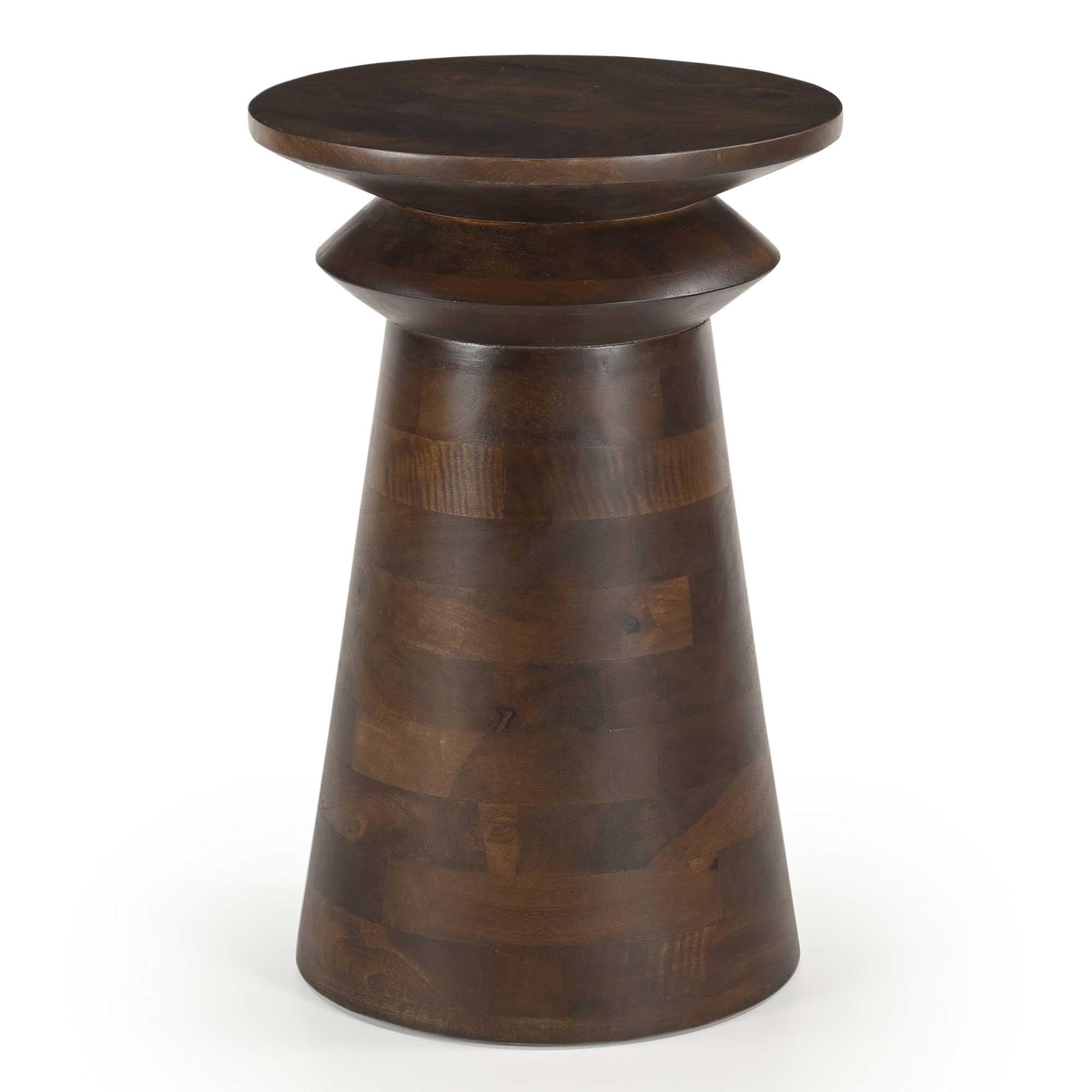 Arwen Accent Stool, Brown | Barker & Stonehouse